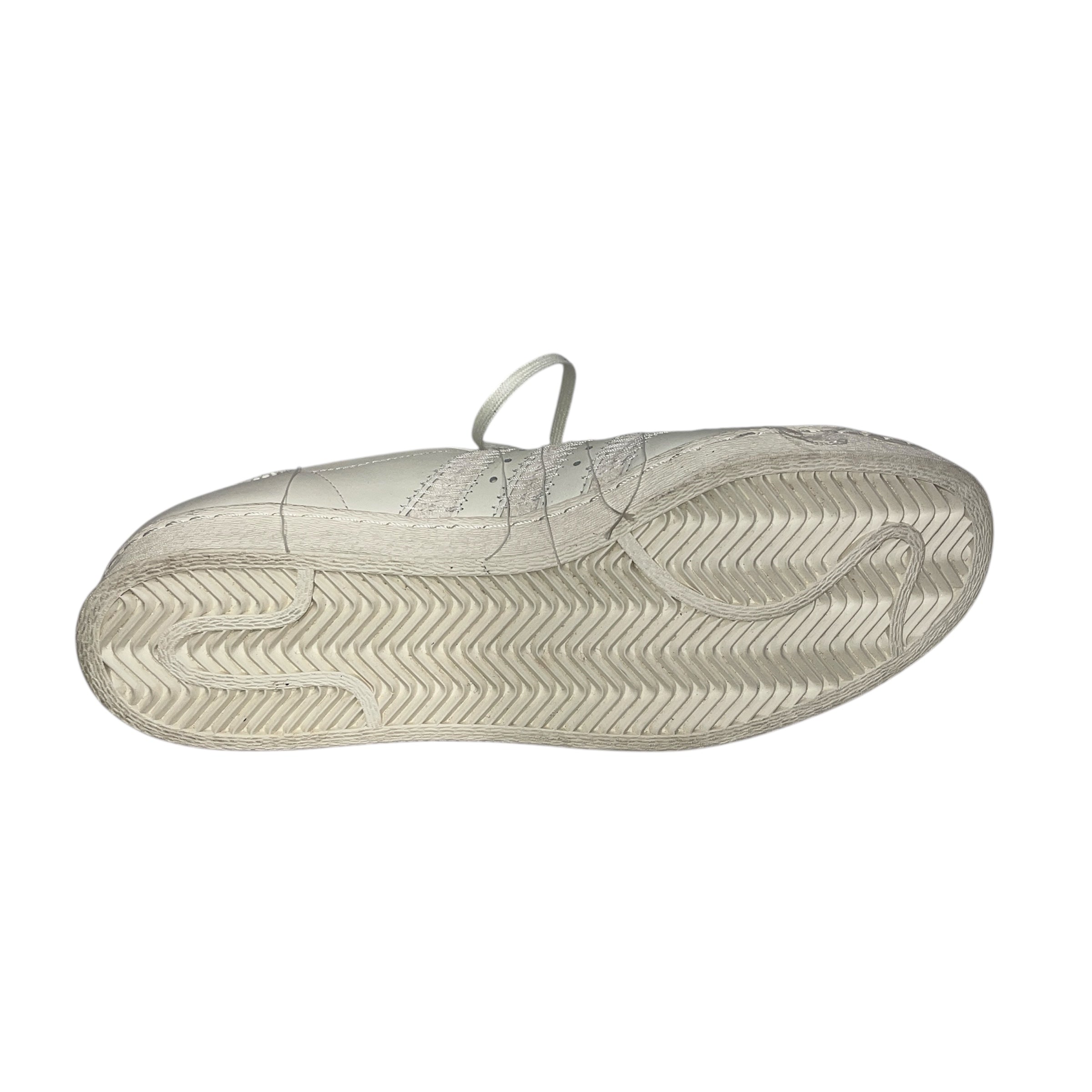 Y-3/Low-Sneakers/US 10.5/Leather/CRM/21T001 LOOSE STRINGS SNEAKER view 3