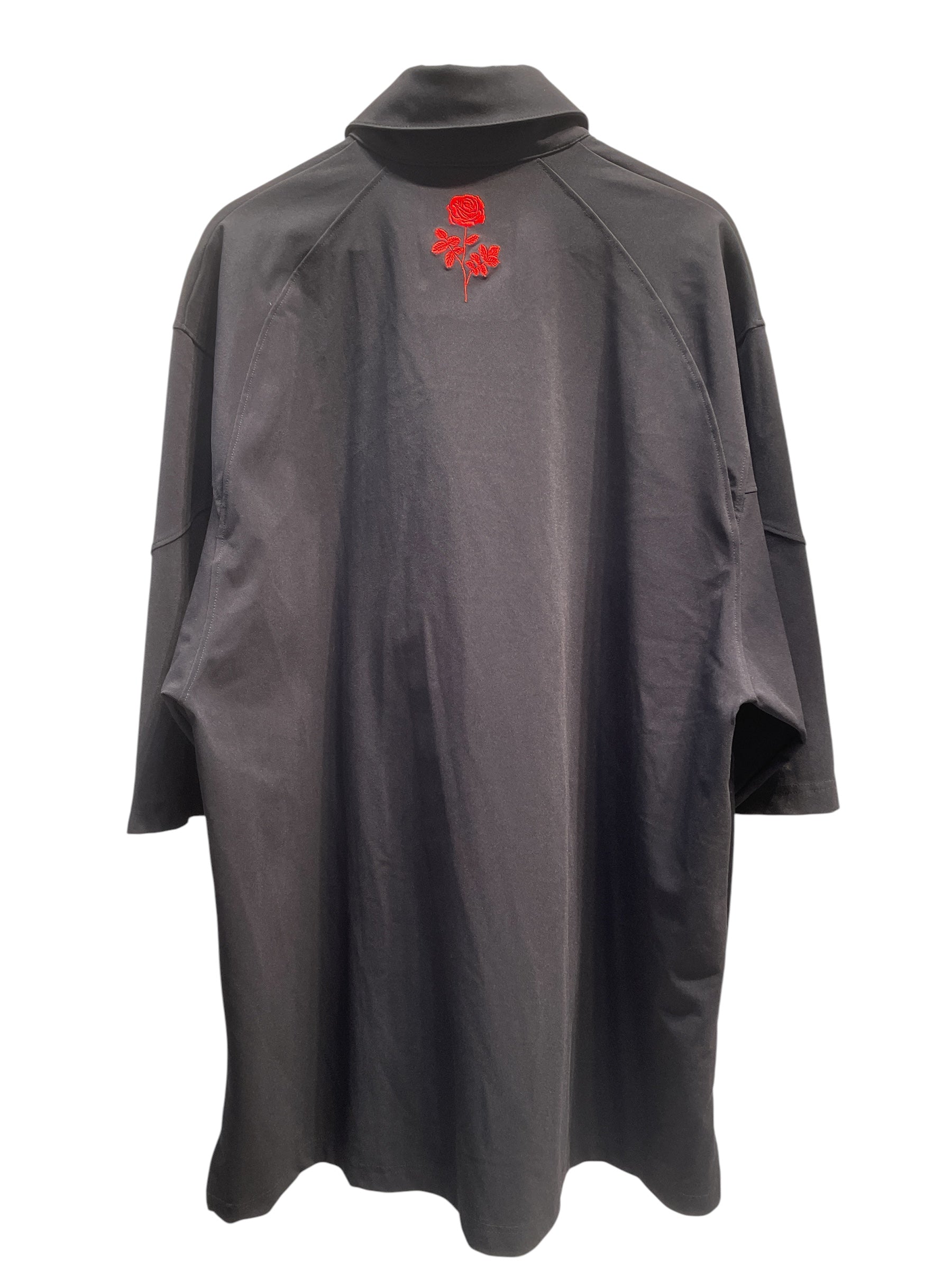 WILLY CHAVARRIA/Polo Shirt/XL/Polyester/BLK/ view 2