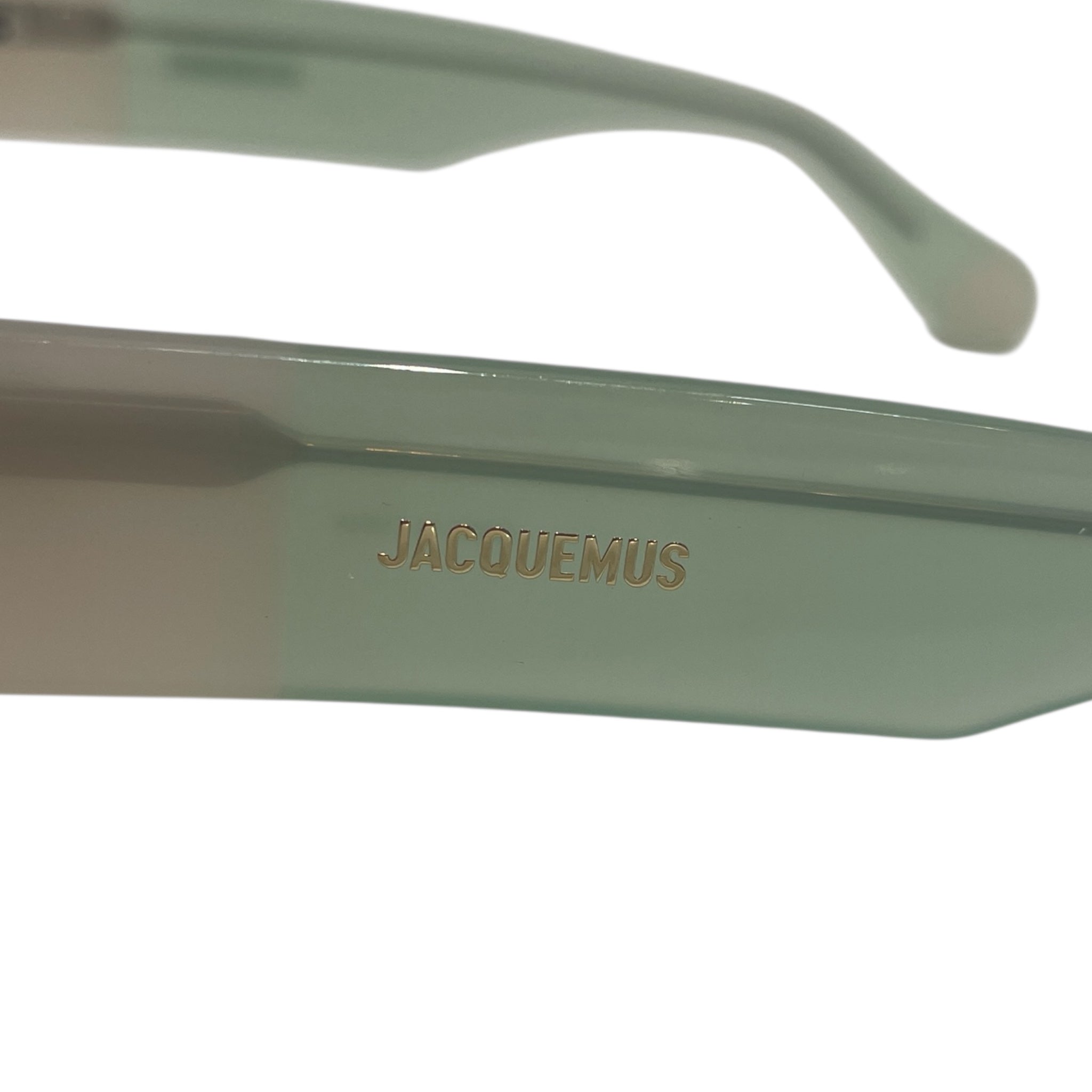 JACQUEMUS/Sunglasses/Celluloid/GRN/SQUARE LES LUNETTES BACI view 3