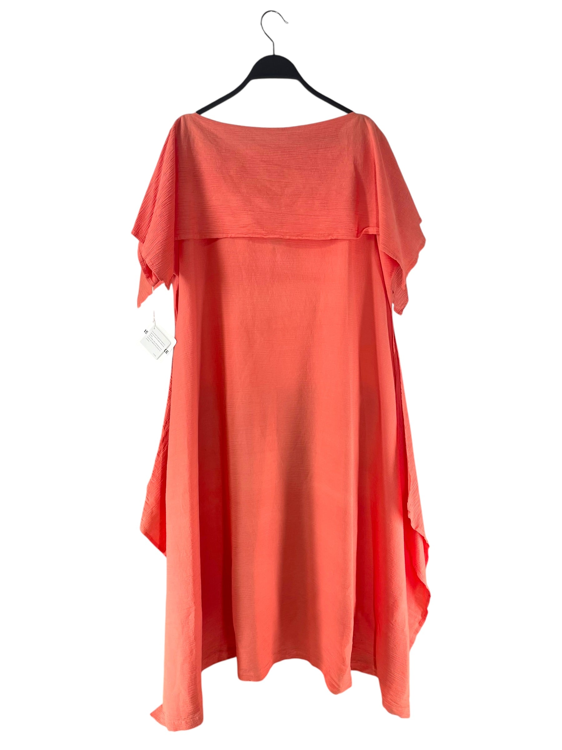 ISSEY MIYAKE/SS Dress/2/Cotton/PNK/IM07 FH559 HORIZONTAL LINES view 2