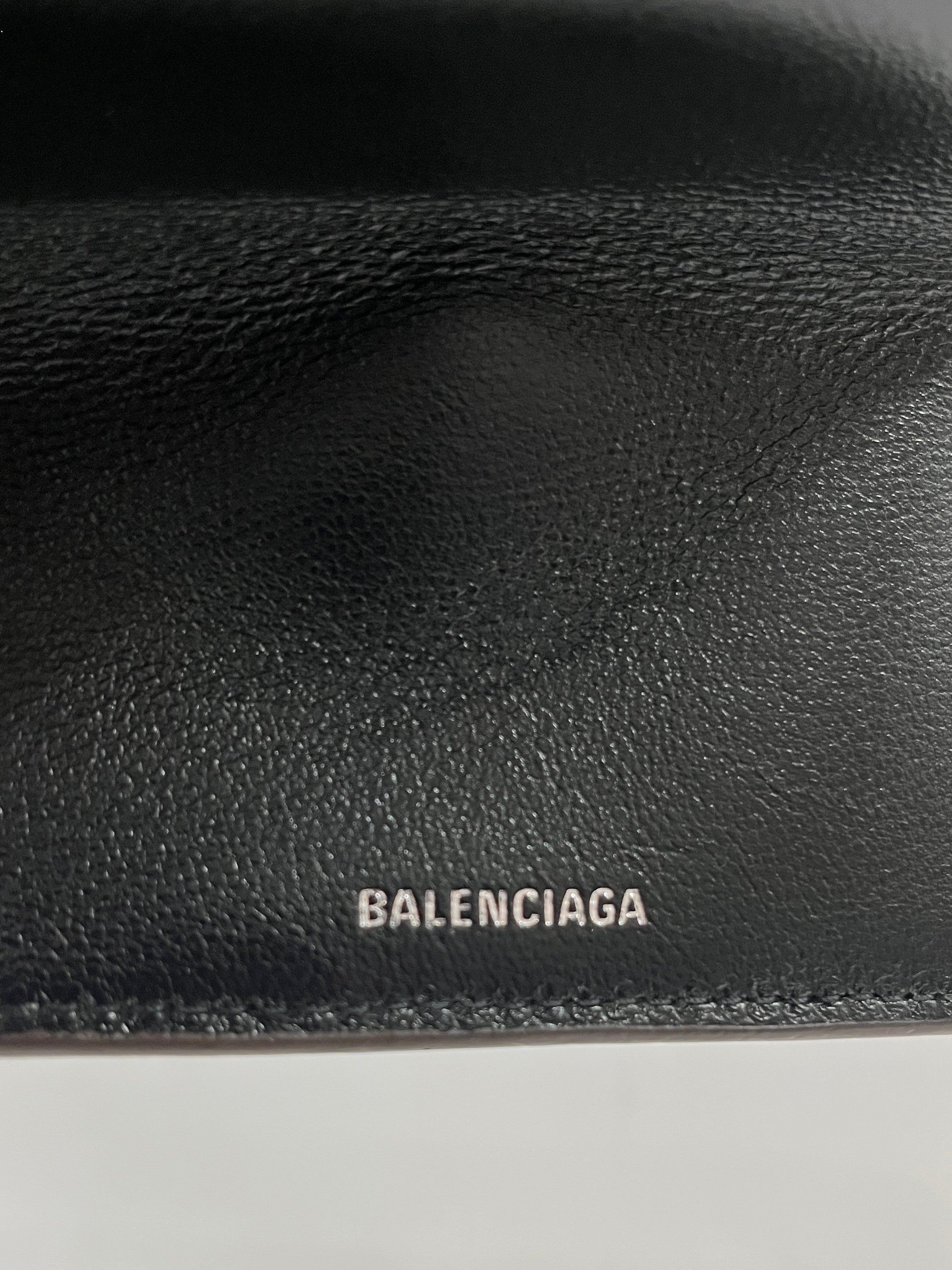 BALENCIAGA/Trifold Wallet/Leopard/Leather/MLT/Cash Mini Wallet view 6