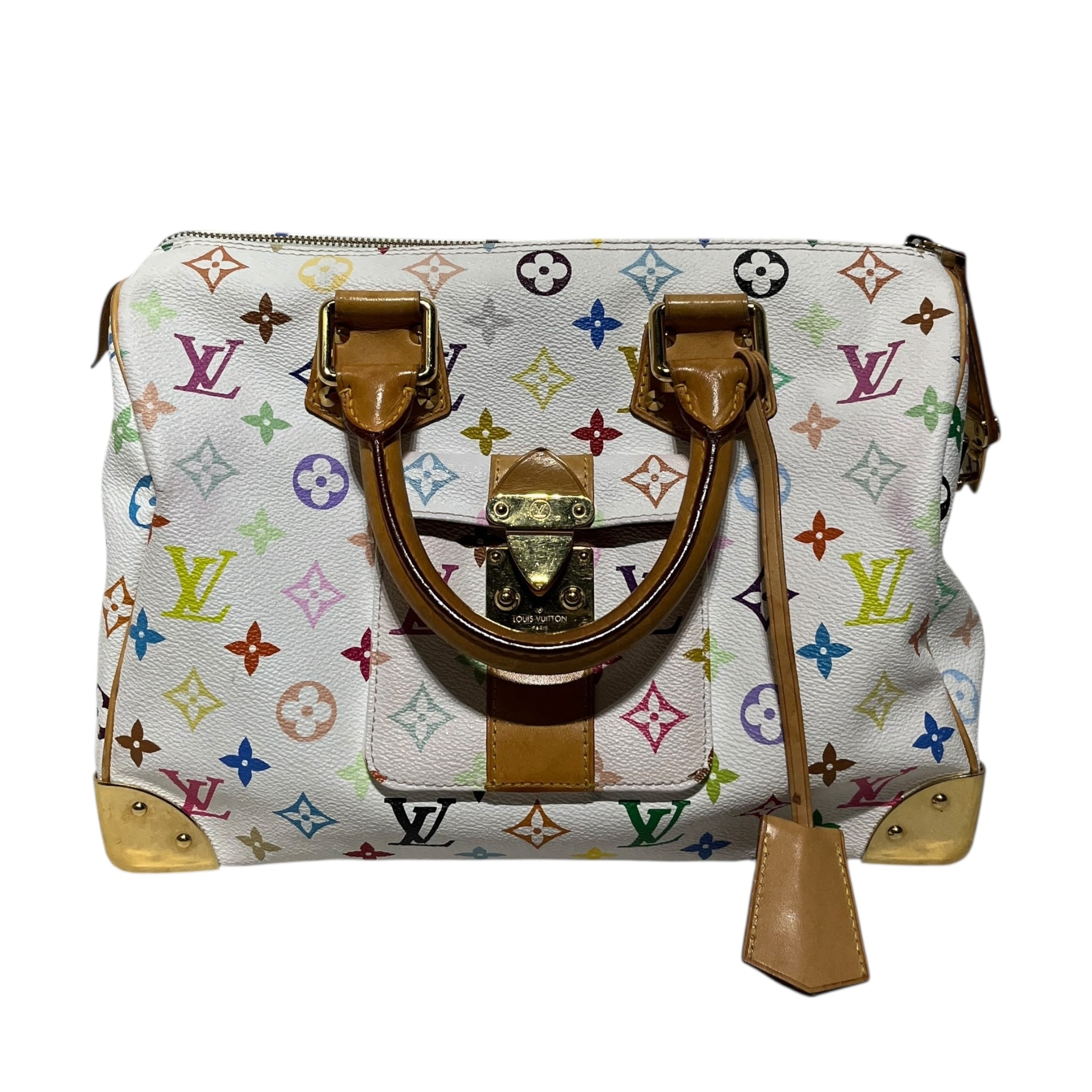LOUIS VUITTON/Hand Bag/Monogram/MLT/Takashi Murakami Speedy 30 view 1