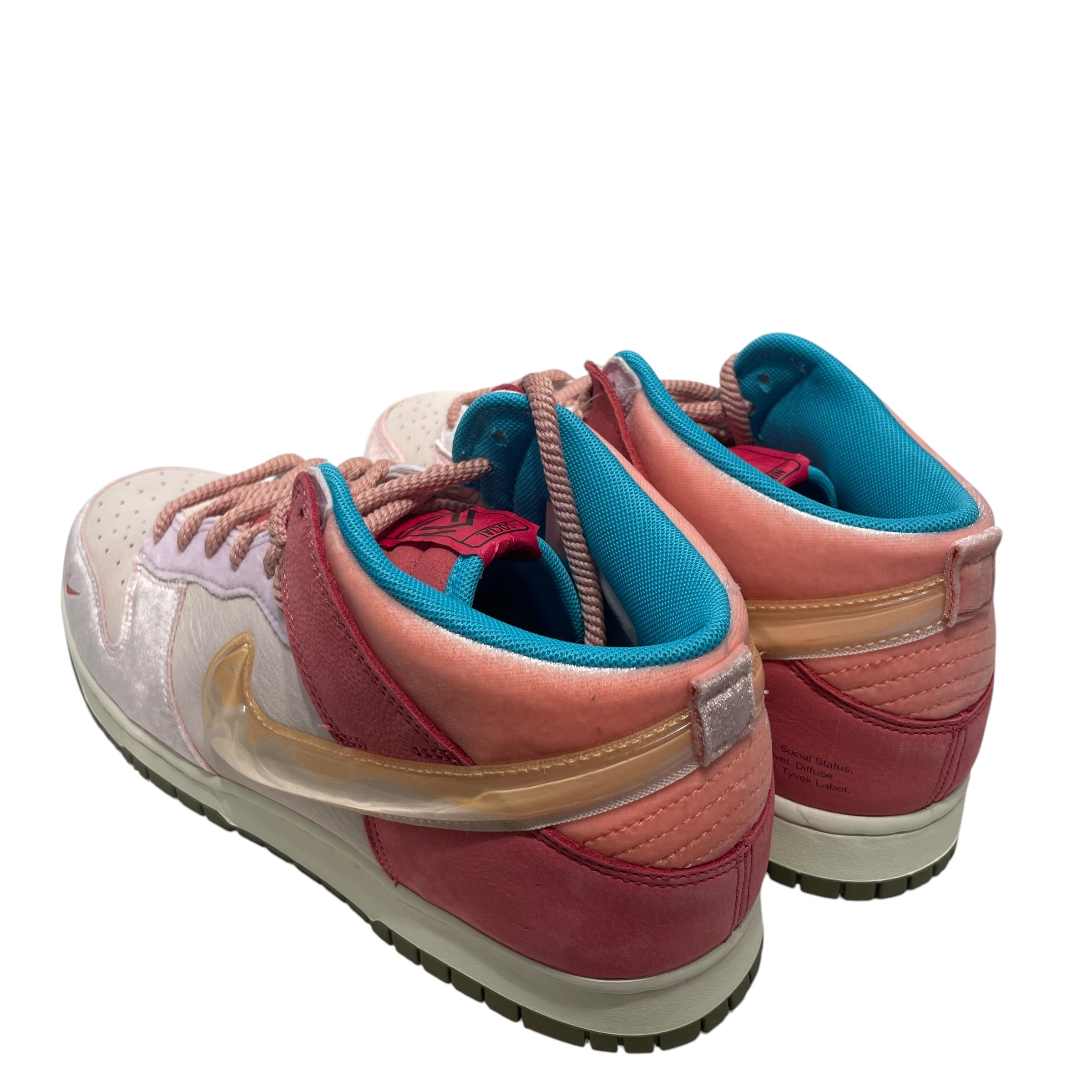 NIKE/Hi-Sneakers/US 11/Acrylic/PNK/SOCIAL STATUS view 2