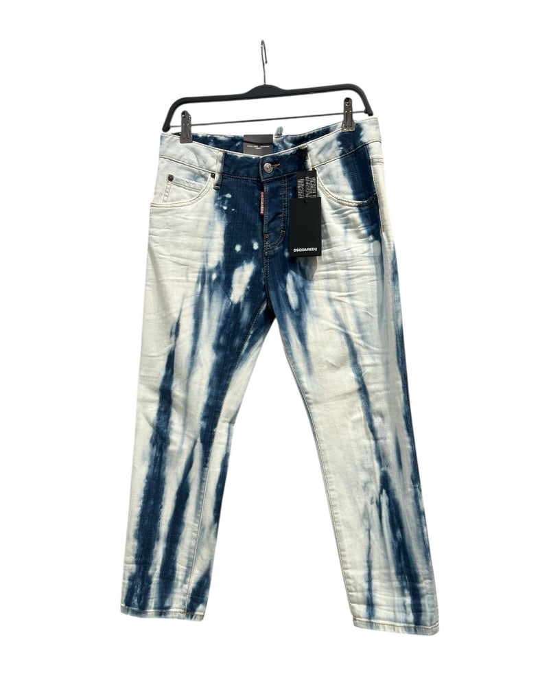 DSQUARED2/Skinny Pants/38/Denim/BLU/bleach wash