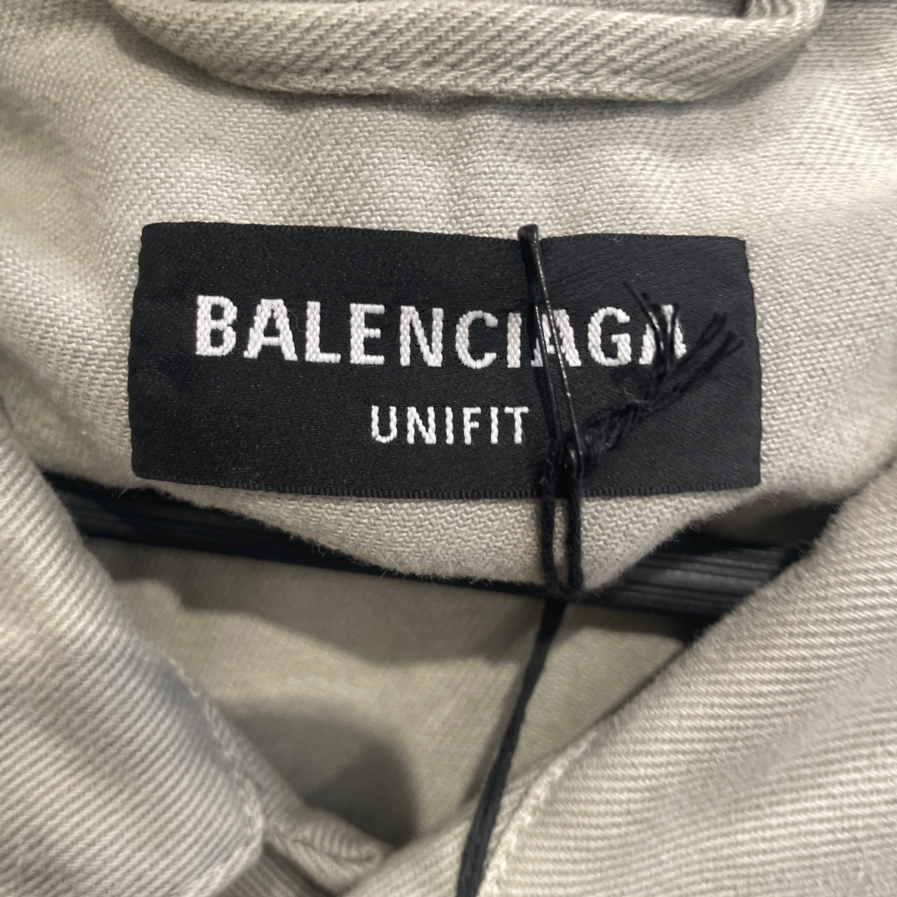 BALENCIAGA/Denim Jkt/2/Denim/GRN/DBL BREAST POCKET/SLV BUTTON view 3
