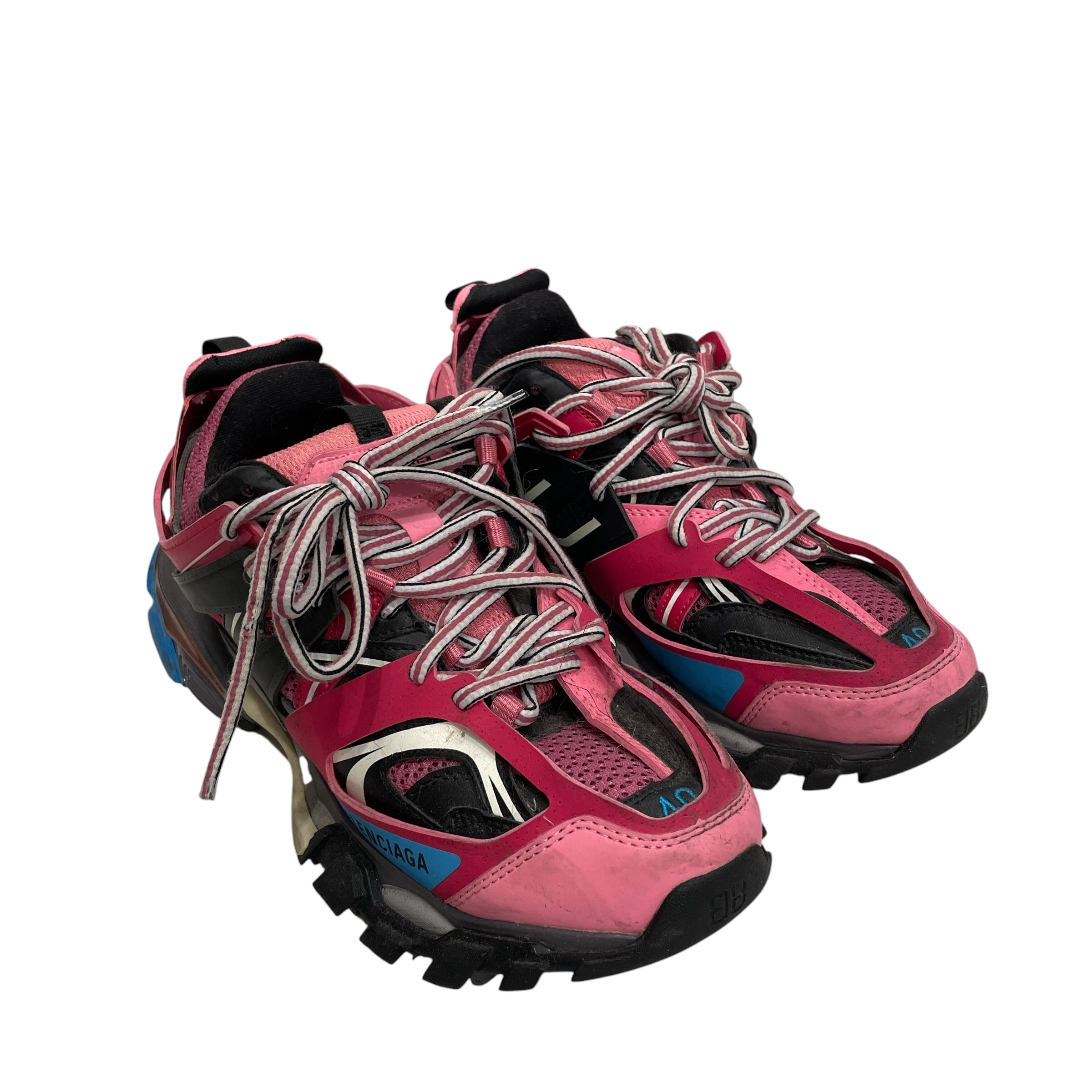 BALENCIAGA/Low-Sneakers/US 7/Acrylic/PNK/MULTIPINK view 1