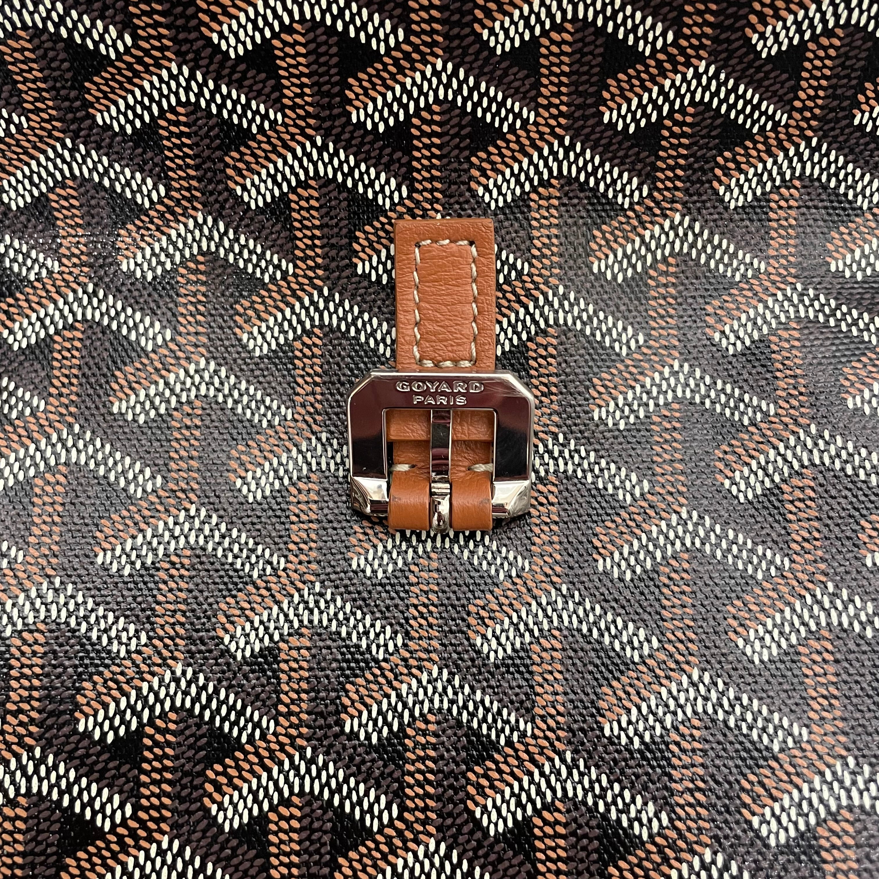 GOYARD/Cross Body Bag/All Over Print/BRW/GOYARDINE CAPETIEN MESSENGER view 7