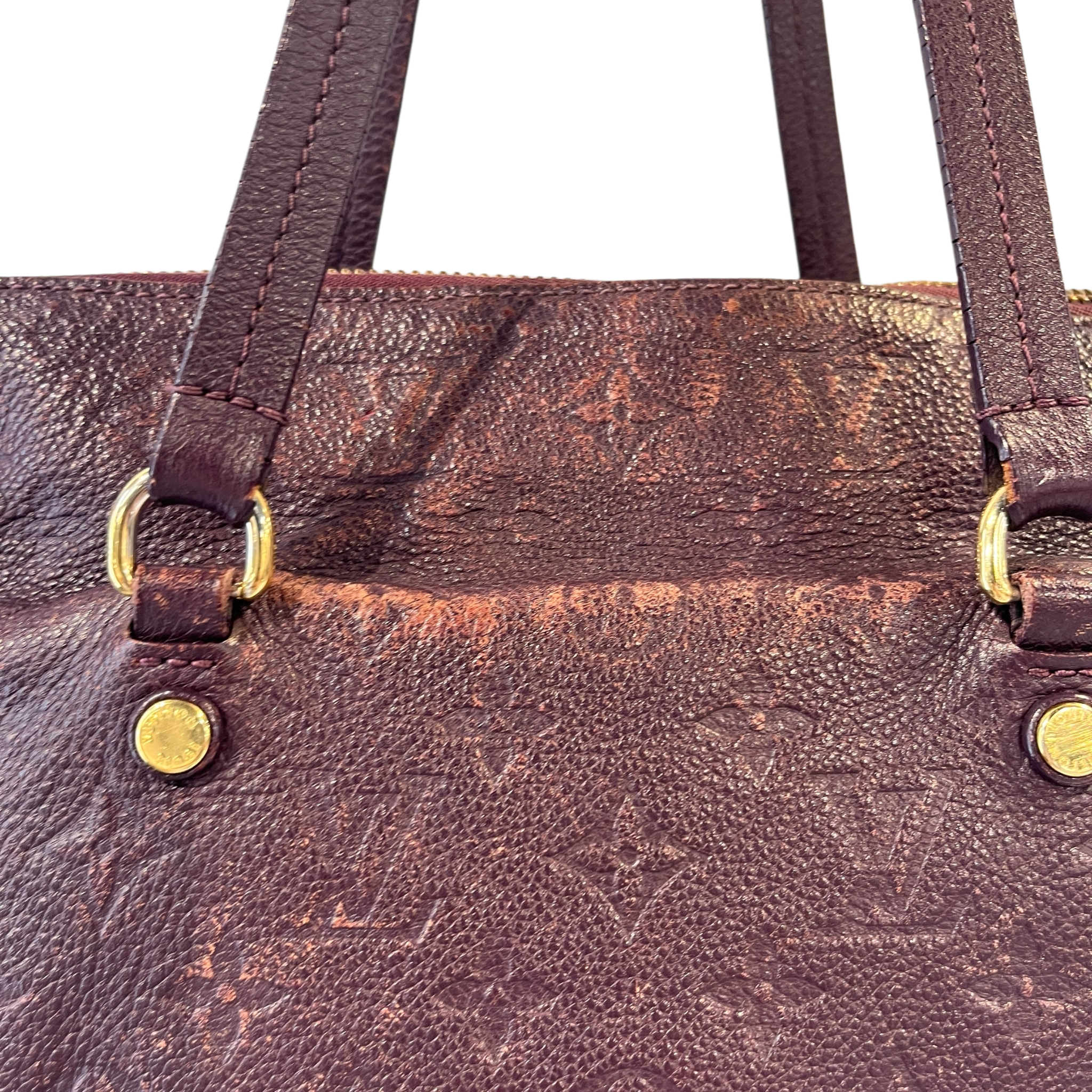 LOUIS VUITTON/Hand Bag/Monogram/Leather/PPL/AUBE EMPREINTE LUMINEUSE view 6