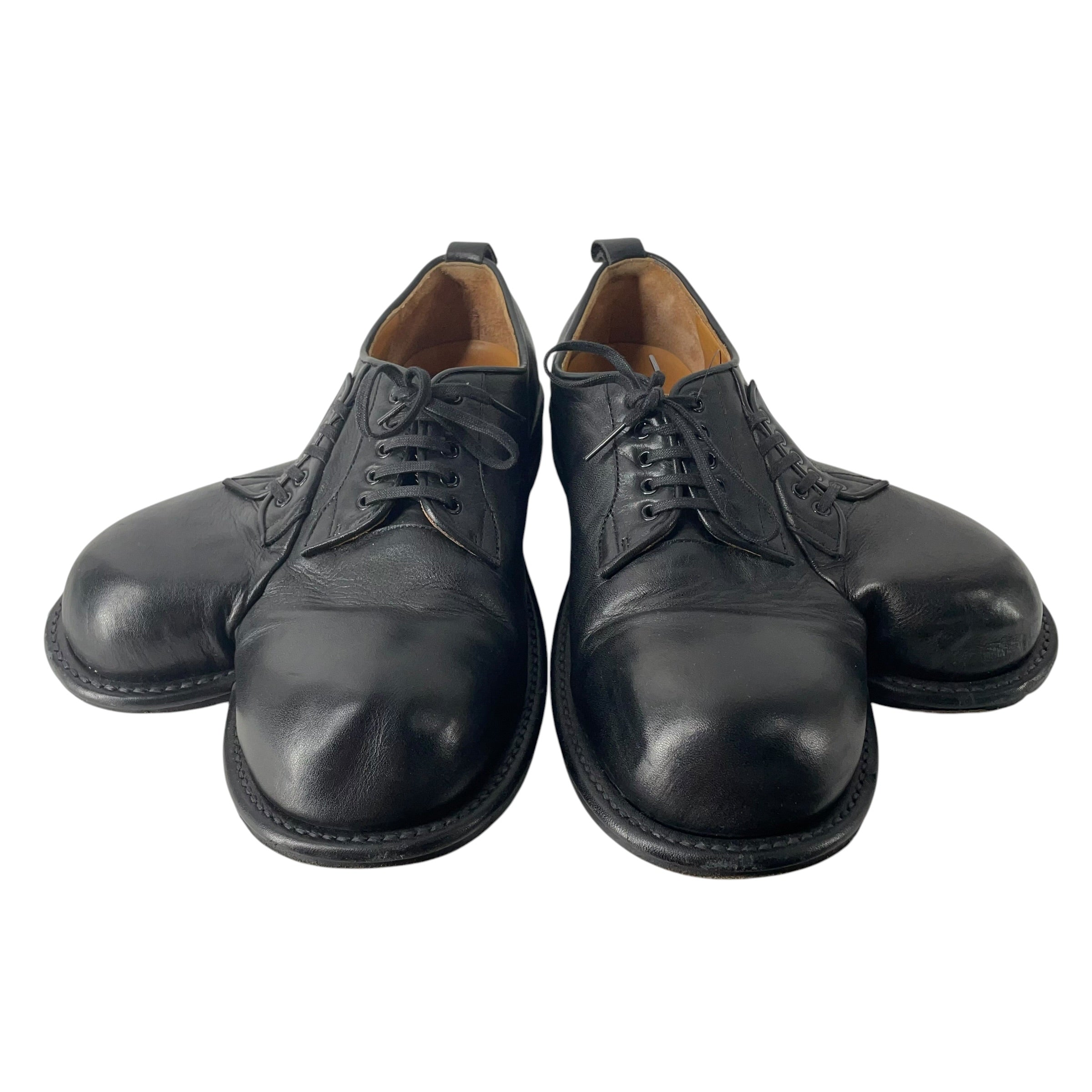 KIDS LOVE GAITE/COMME des GARCONS HOMME PLUS/Dress Shoes/US 9/Leather/BLK/SPLIT TOE DERBY view 3