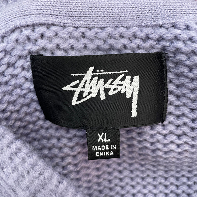 STUSSY/Cardigan/XL/Acrylic/PPL/