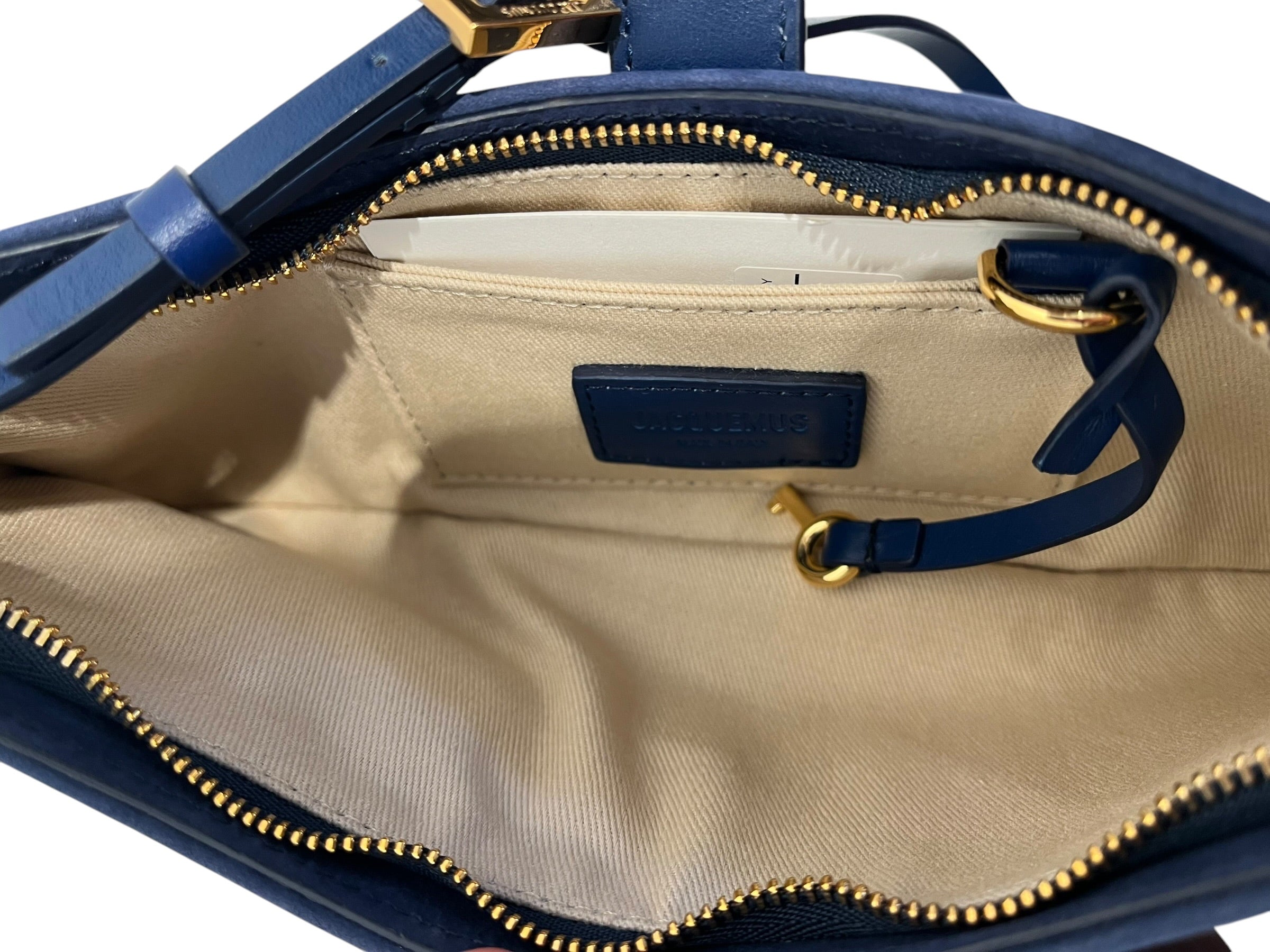 JACQUEMUS/Hand Bag/Suede/NVY/ view 5