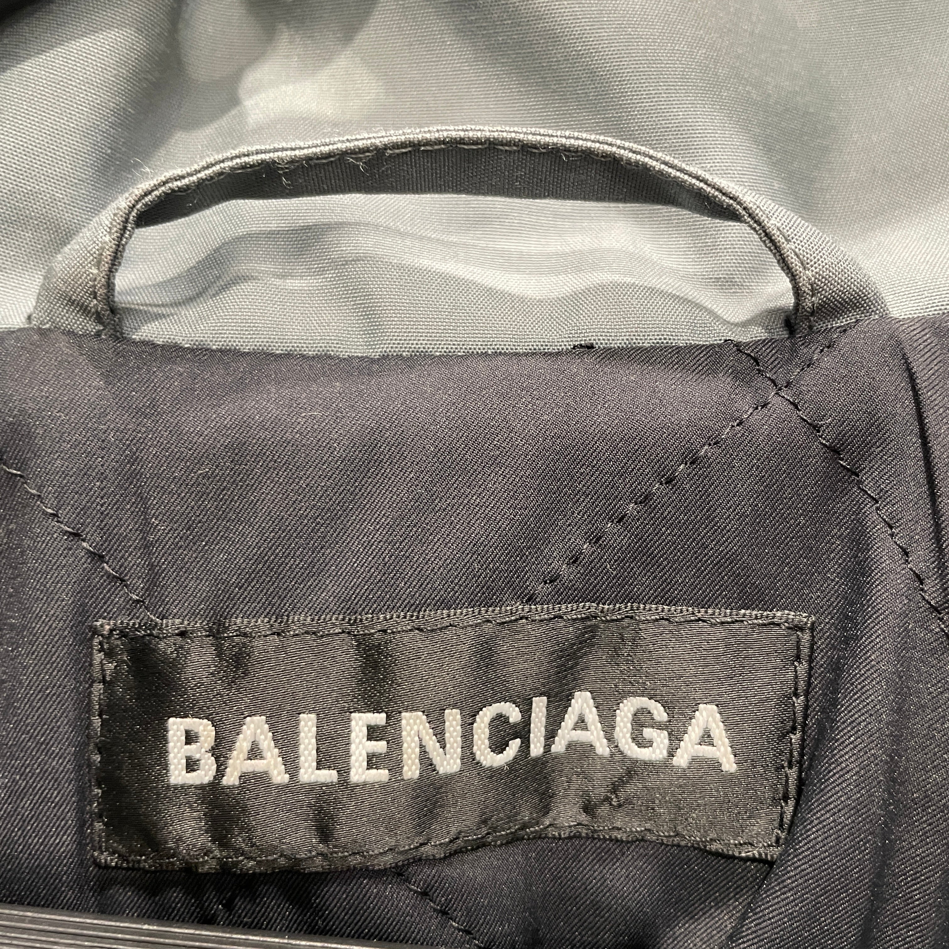BALENCIAGA/Jacket/44/Polyester/GRY/REFLECTIVE PARKA view 5