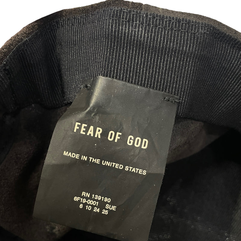 FEAR OF GOD/Cap/S/Suede/GRY/Sixth Collection