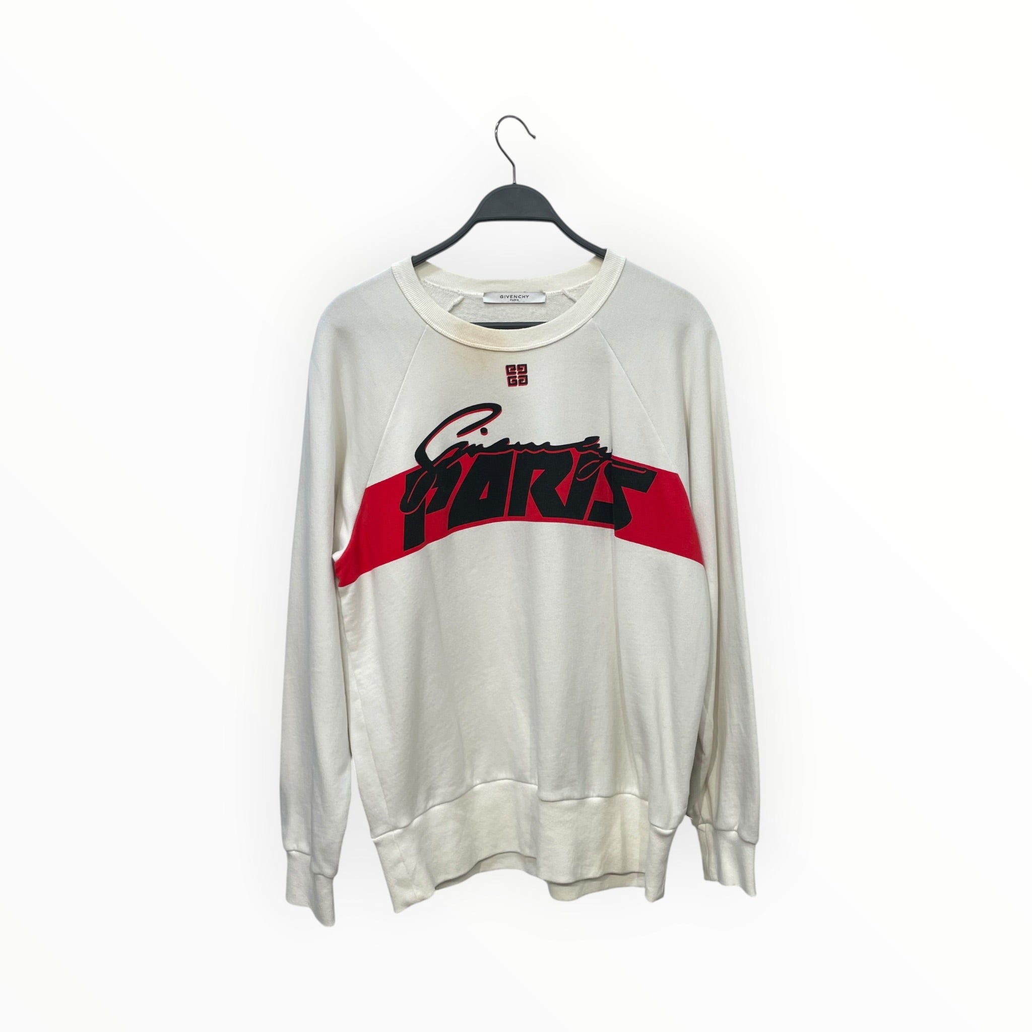 GIVENCHY/Sweatshirt/L/Graphic/Cotton/WHT/ view 1