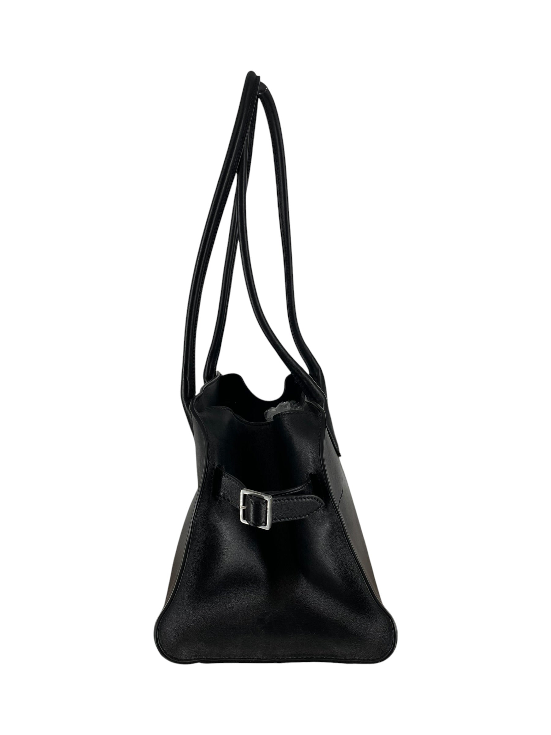 THE ROW/Bag/Cowhide/BLK/THE ROW SOFT MARGAUX 12 BLK view 4