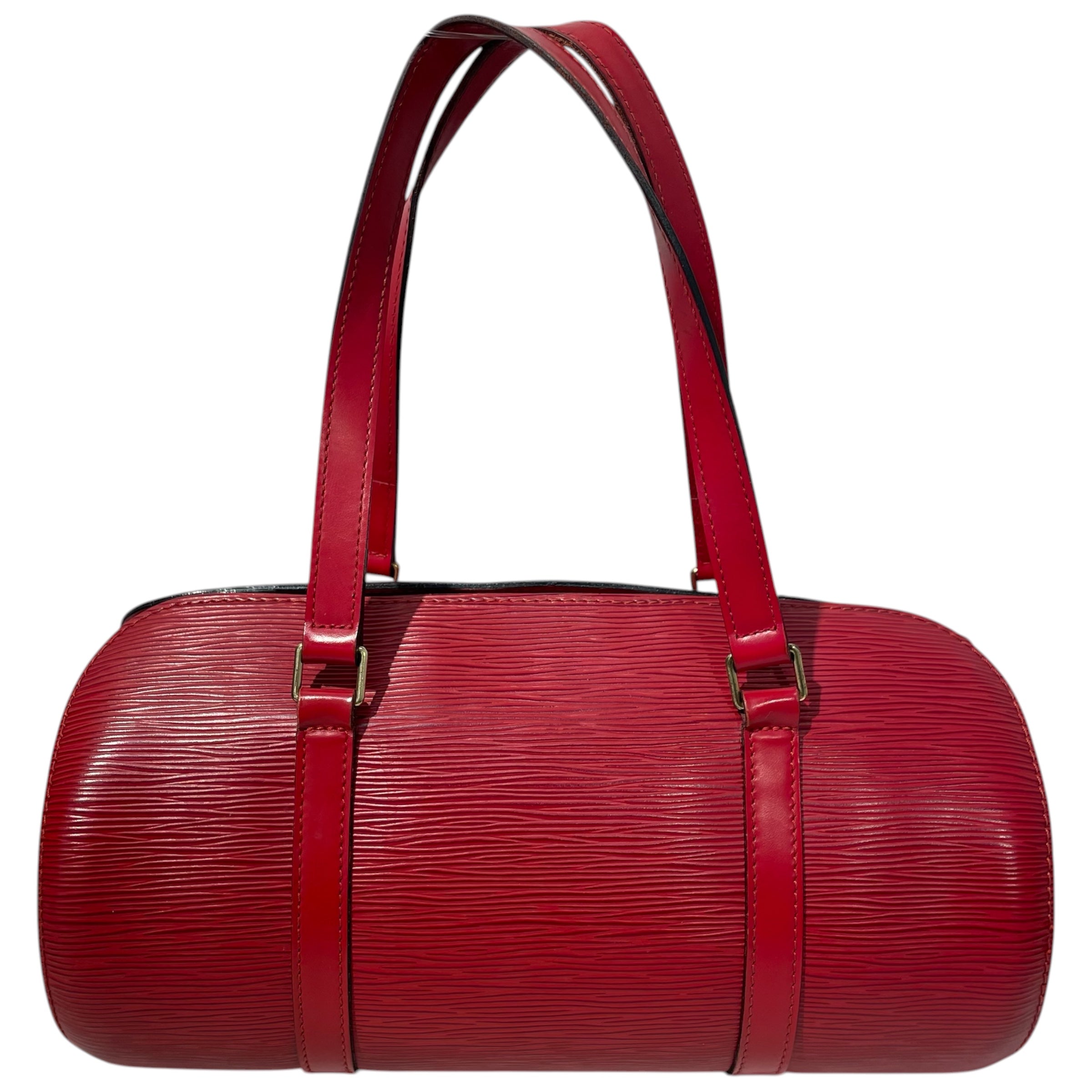 LOUIS VUITTON/Bag/Leather/RED/epi leather view 2