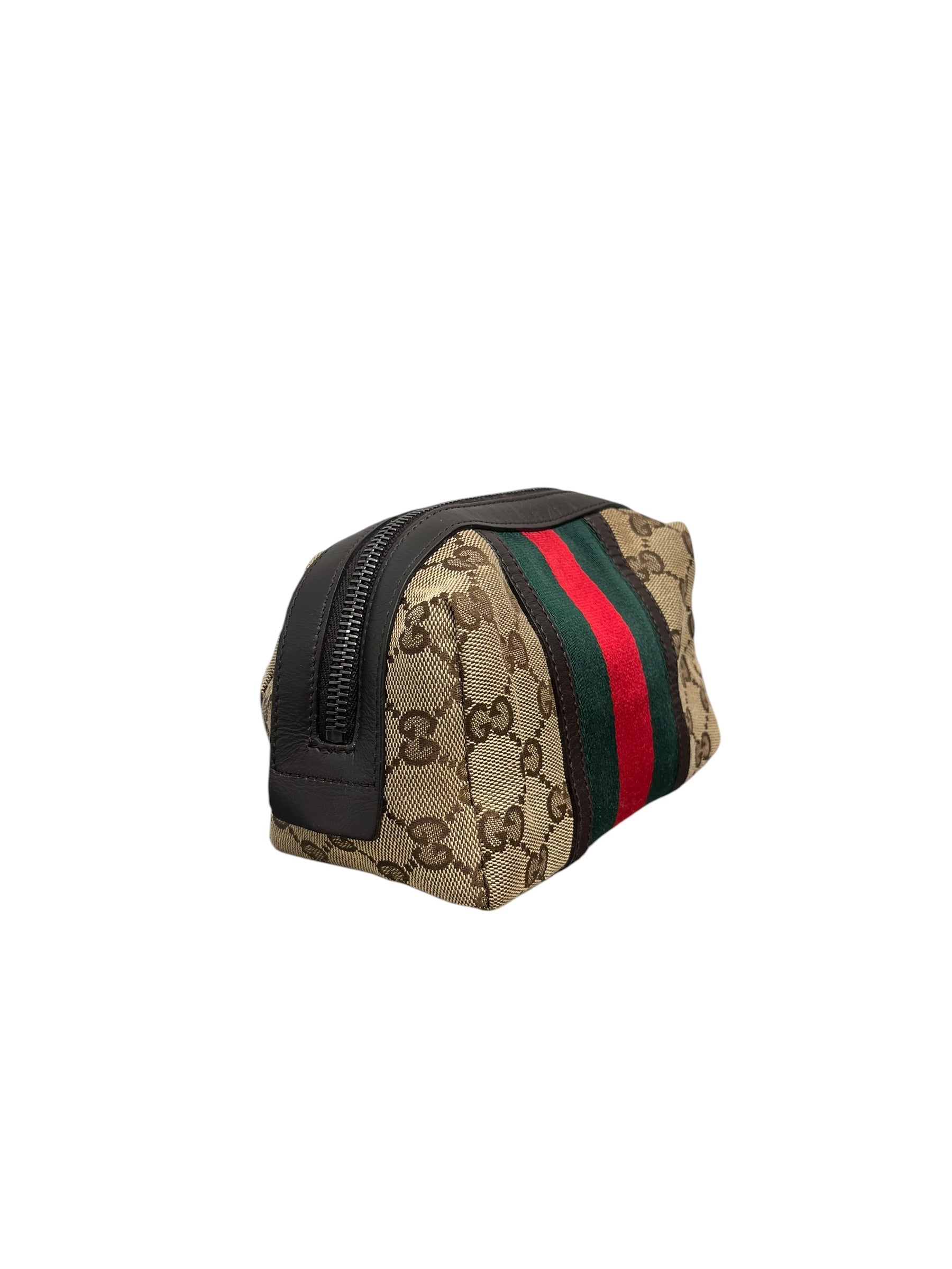 GUCCI/Pouch/Monogram/BRW/BROWN GG CANVAS POUCH view 3