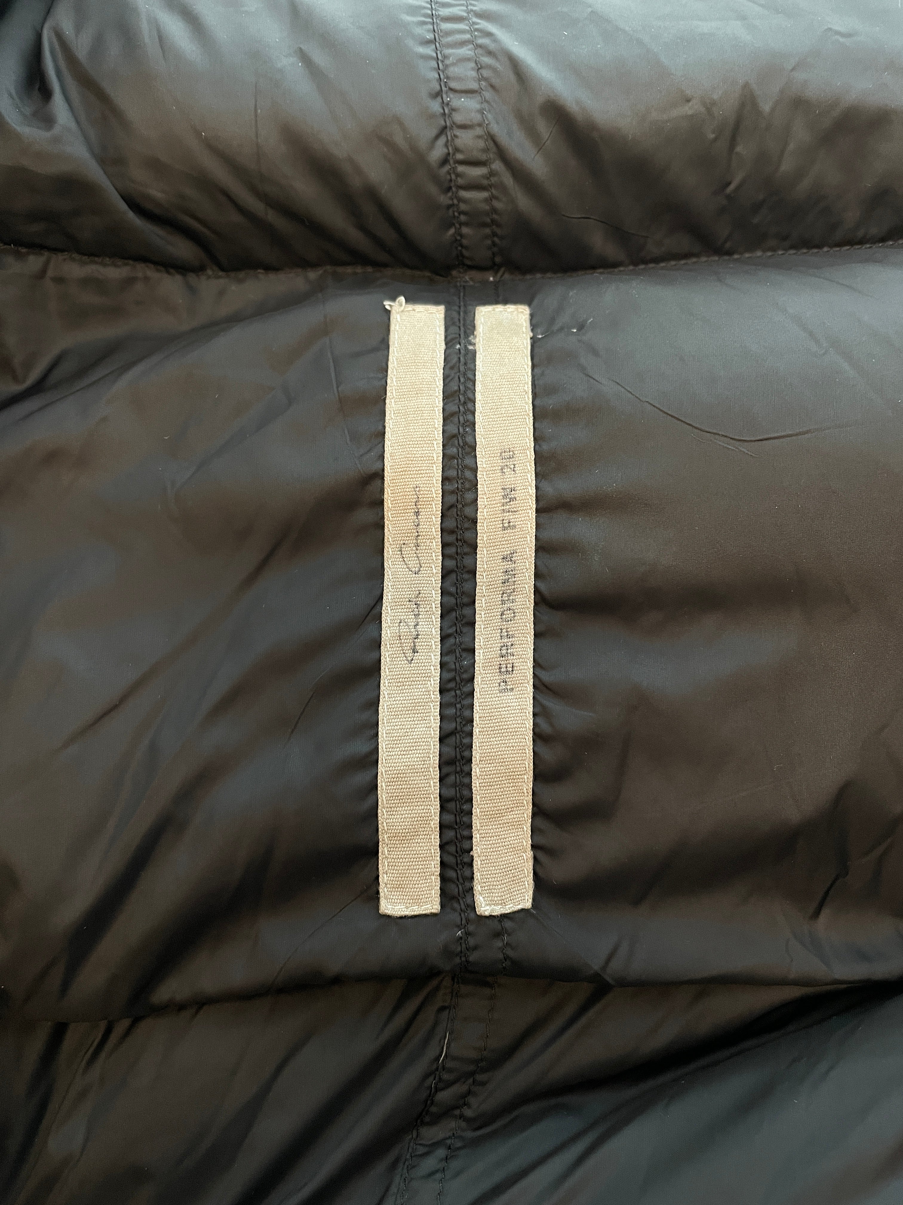 Rick Owens/Puffer Jkt/42/Nylon/BLK/PERFORMA CROPPED PUFFER view 4