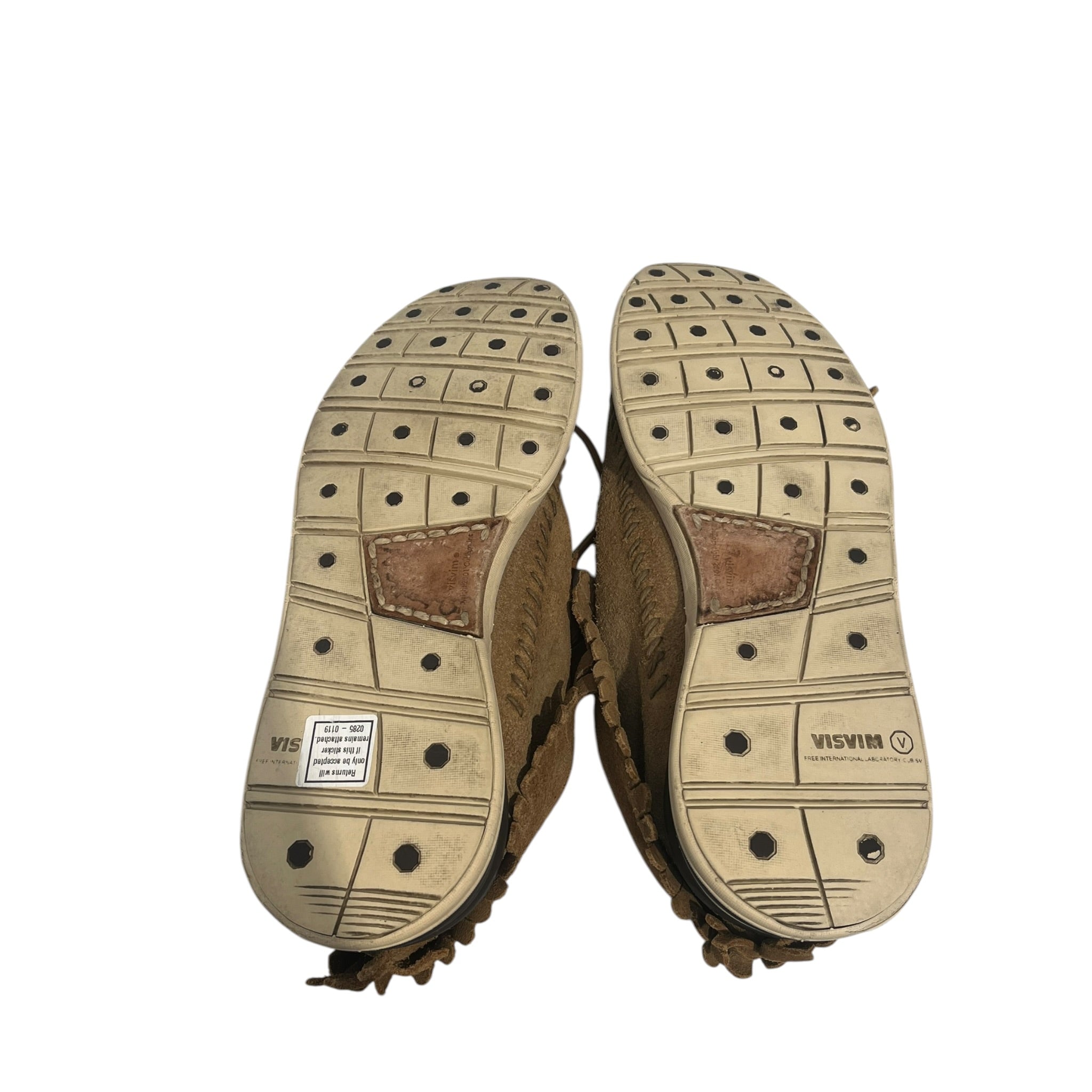 visvim/Low-Sneakers/US 11/Suede/BRW/MOCCASIN FRINGE BEADS view 8