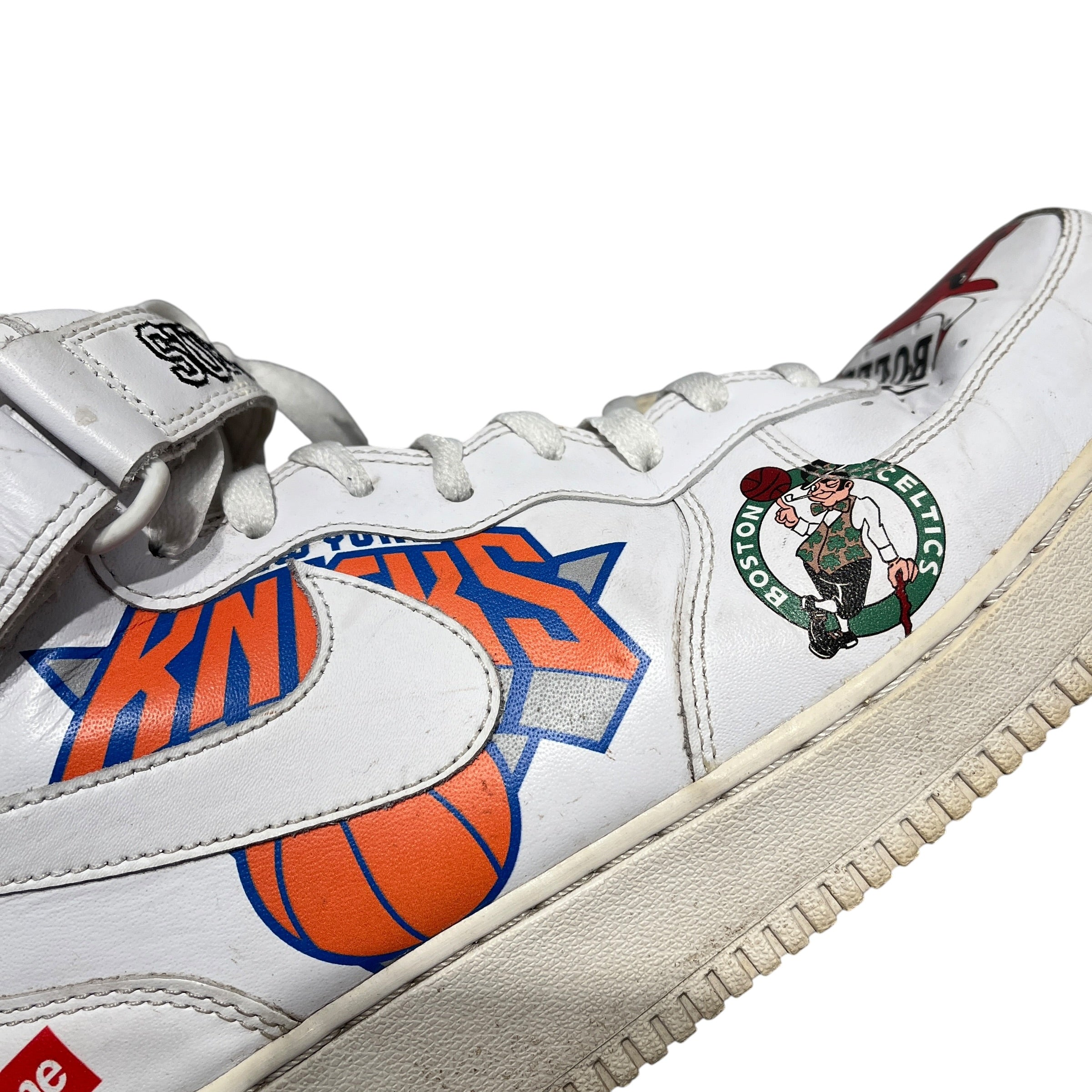 NIKE/Supreme/NBA/Hi-Sneakers/US 11.5/Leather/WHT/air force 1 nba teams view 27