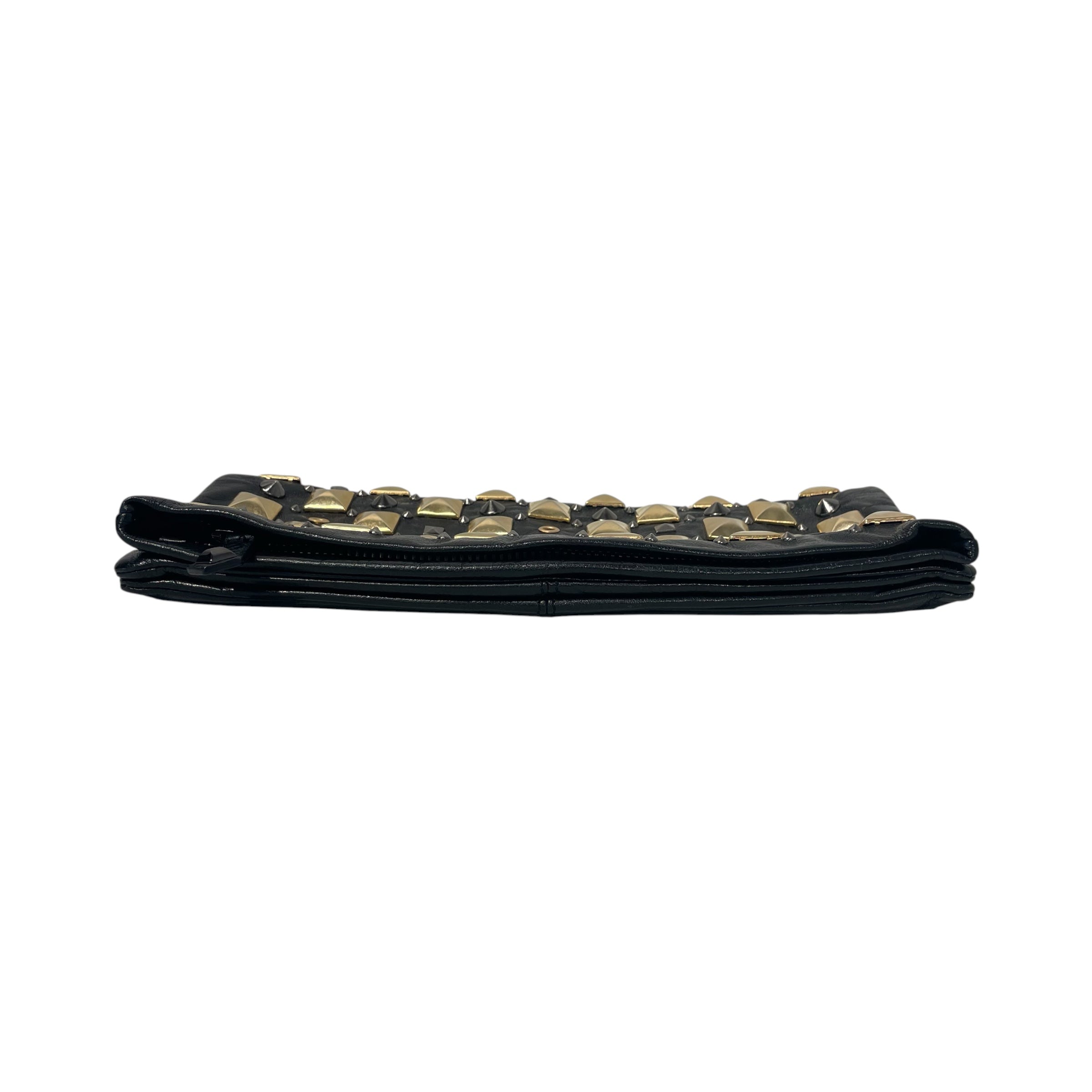 PIERRE BALMAIN/Clutch Bag/OS/Leather/BLK/ view 3