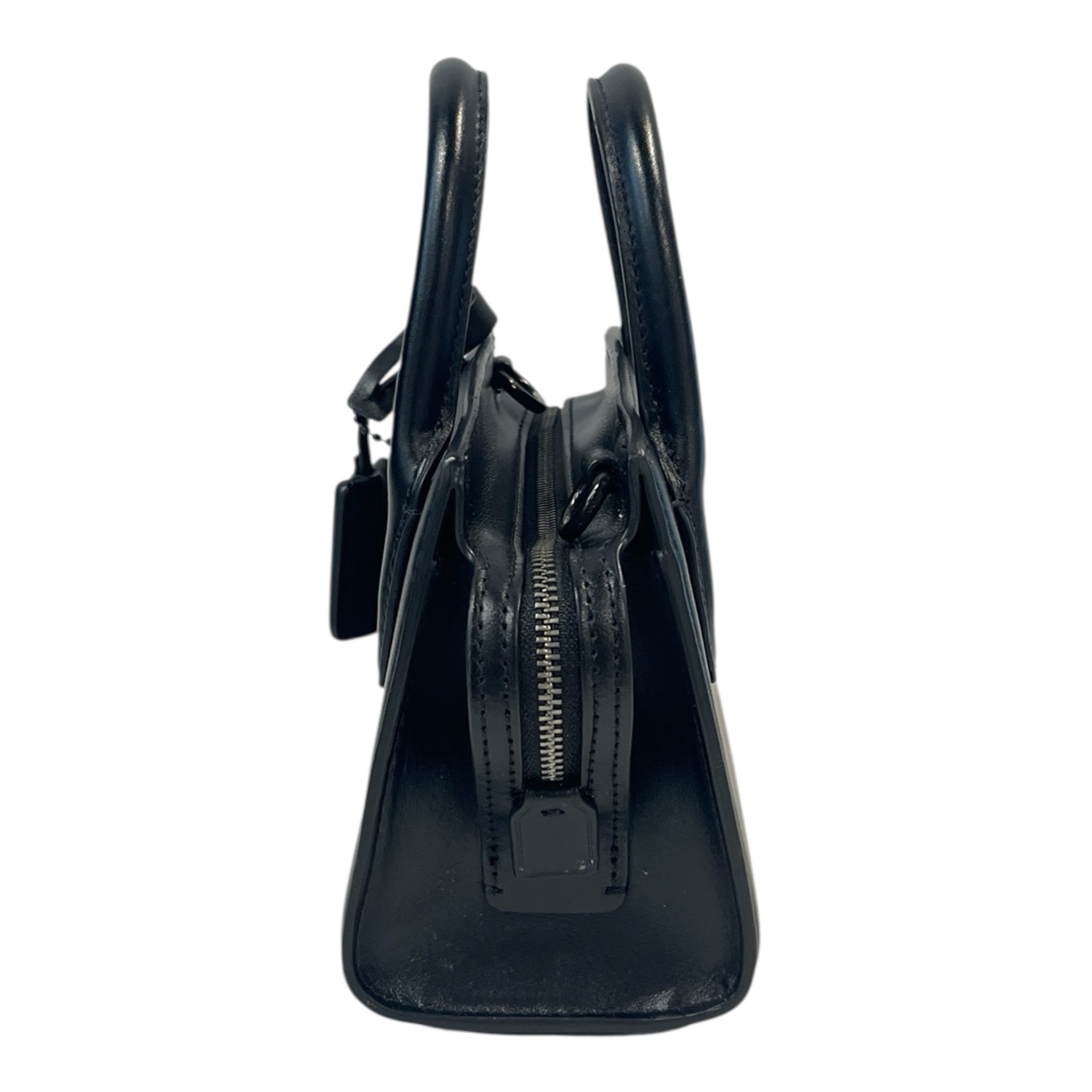 COACH/Bag/Leather/BLK/ANDREA MINI CARRYALL view 3