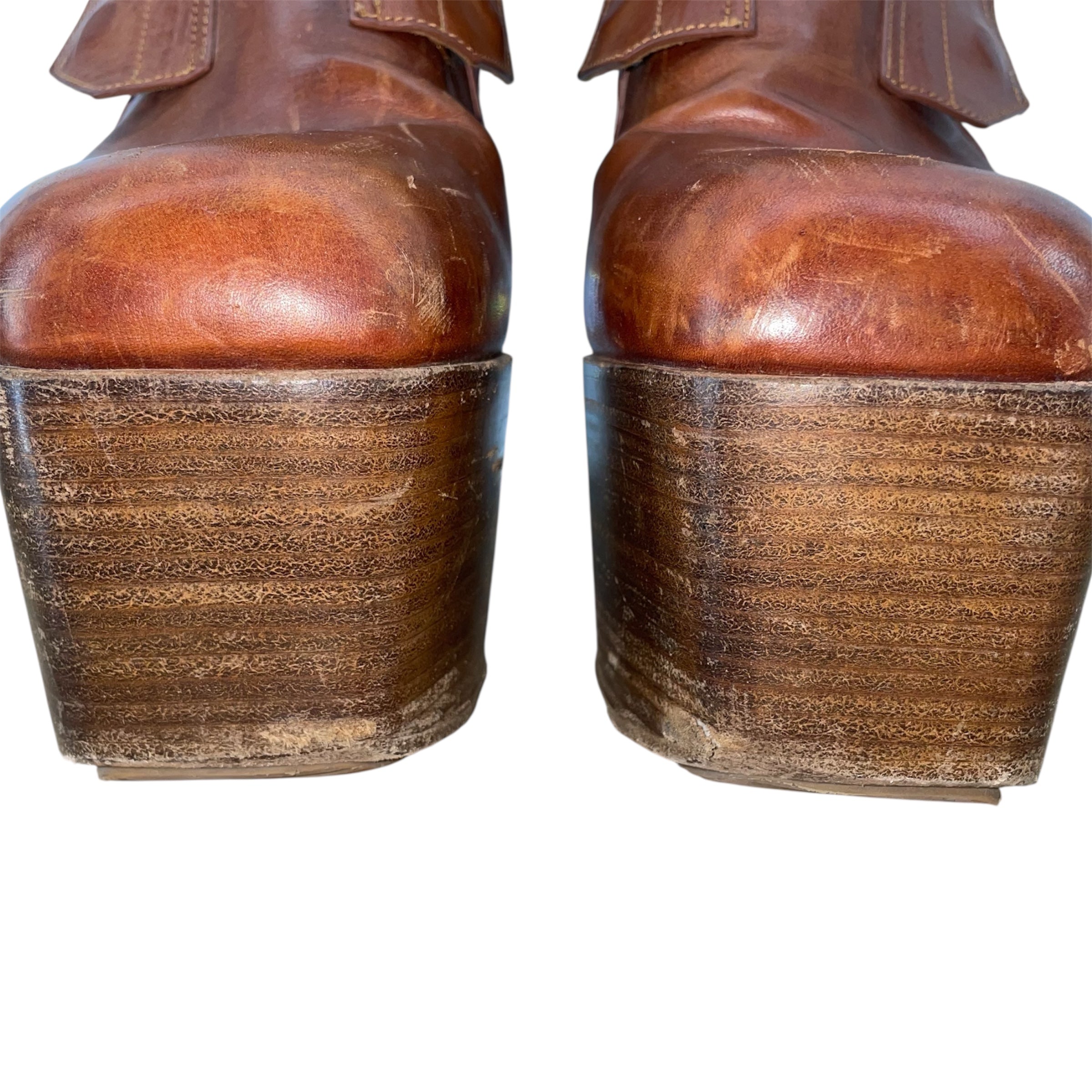 Rick Owens/Boots/EU 43/Suede/CML/HALF CALF SNAP BUTTON SIDE view 5