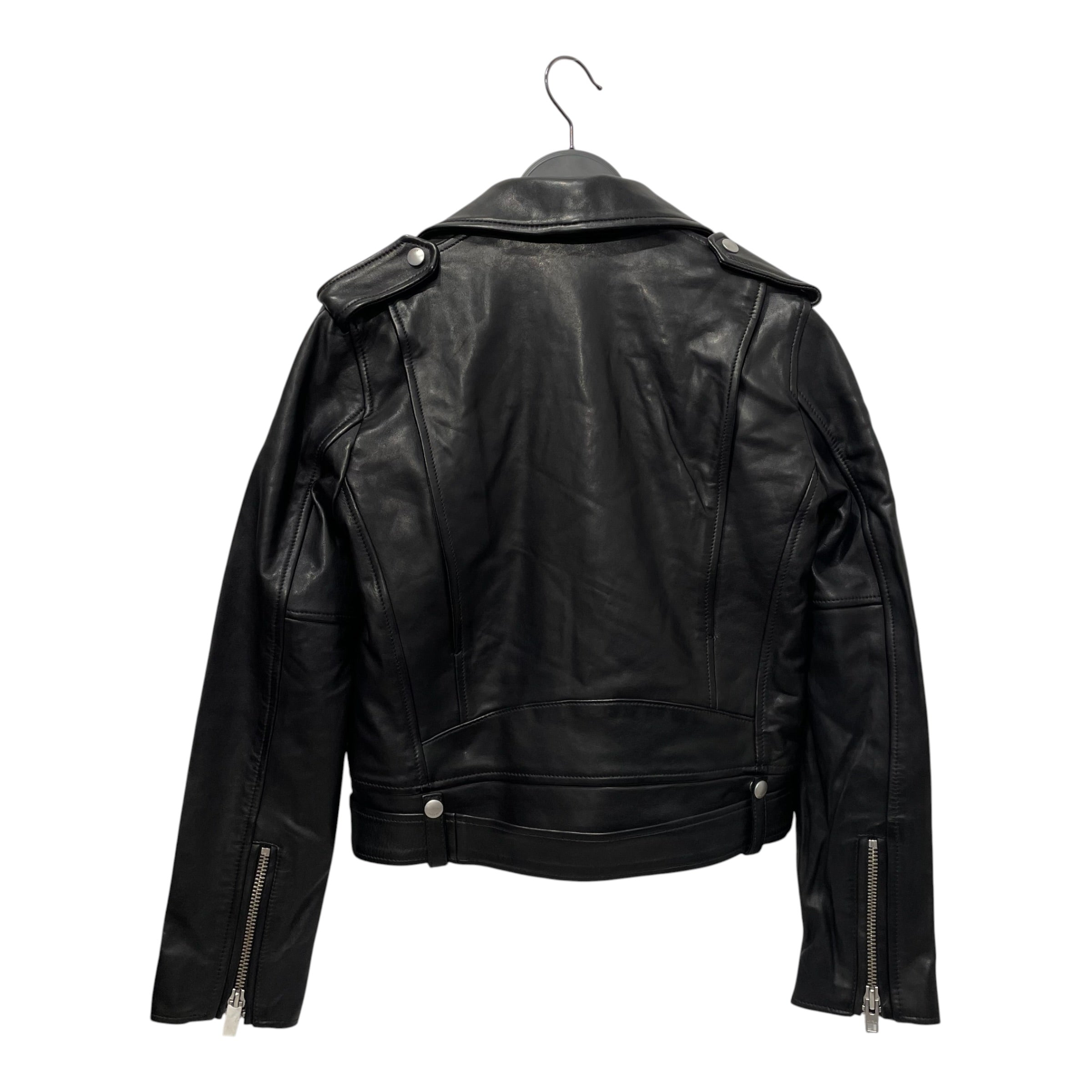 ARITZIA/Leather Jkt/XXS/Leather/BLK/TESTINO view 2