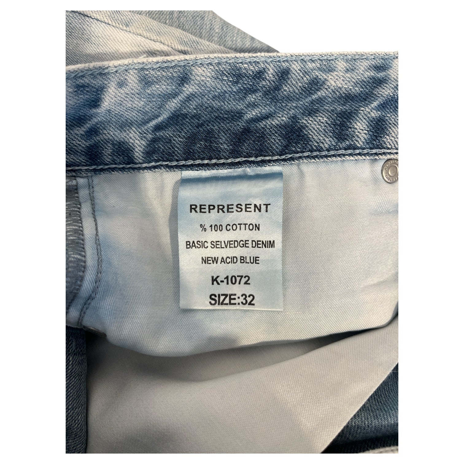 REPRESENT/Skinny Pants/32/Denim/BLU/BASIC SELVEDGE DENIM view 7