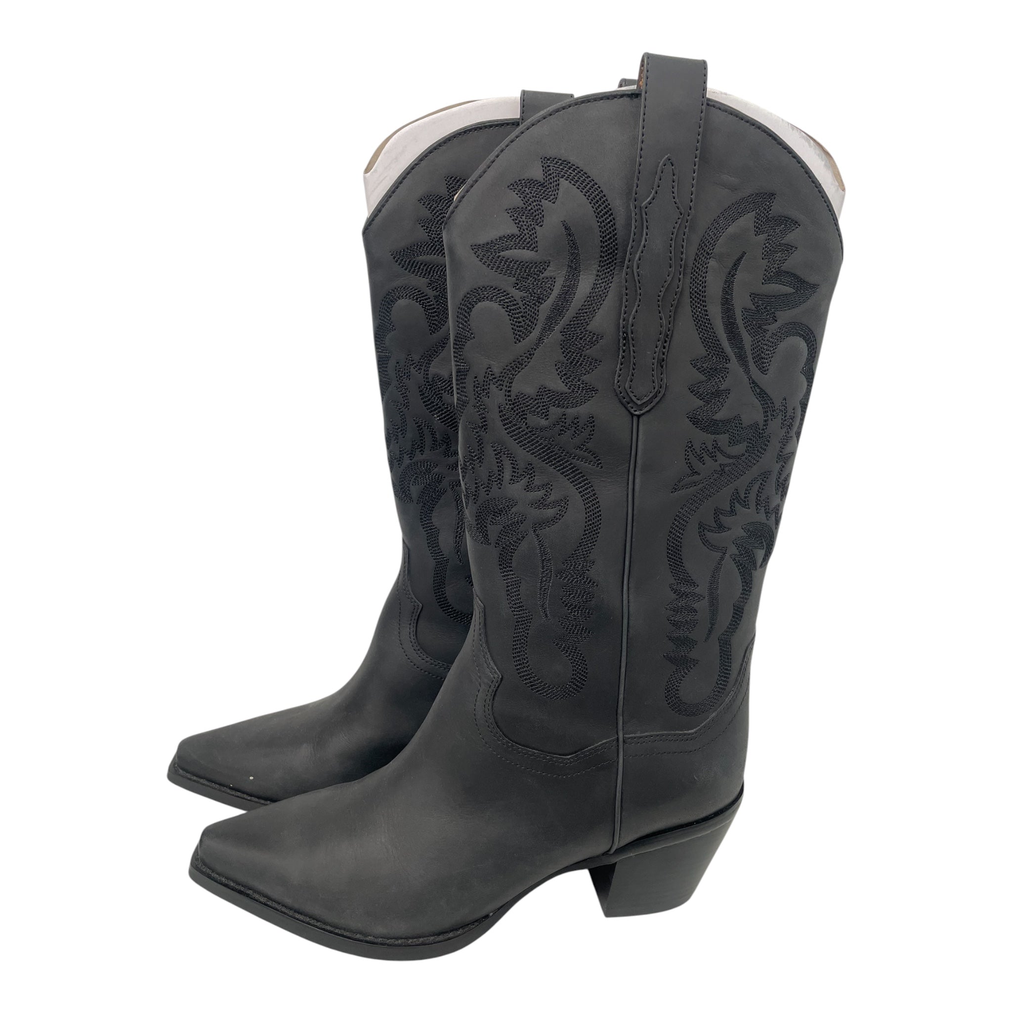 Jeffrey Campbell/Western Boots/US 8.5/Leather/BLK/ view 2