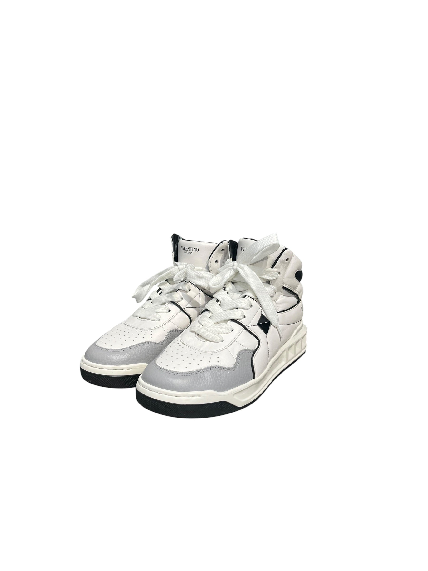 VALENTINO GARAVANI/Hi-Sneakers/EU 41/Leather/WHT/TWE63Y2 view 3
