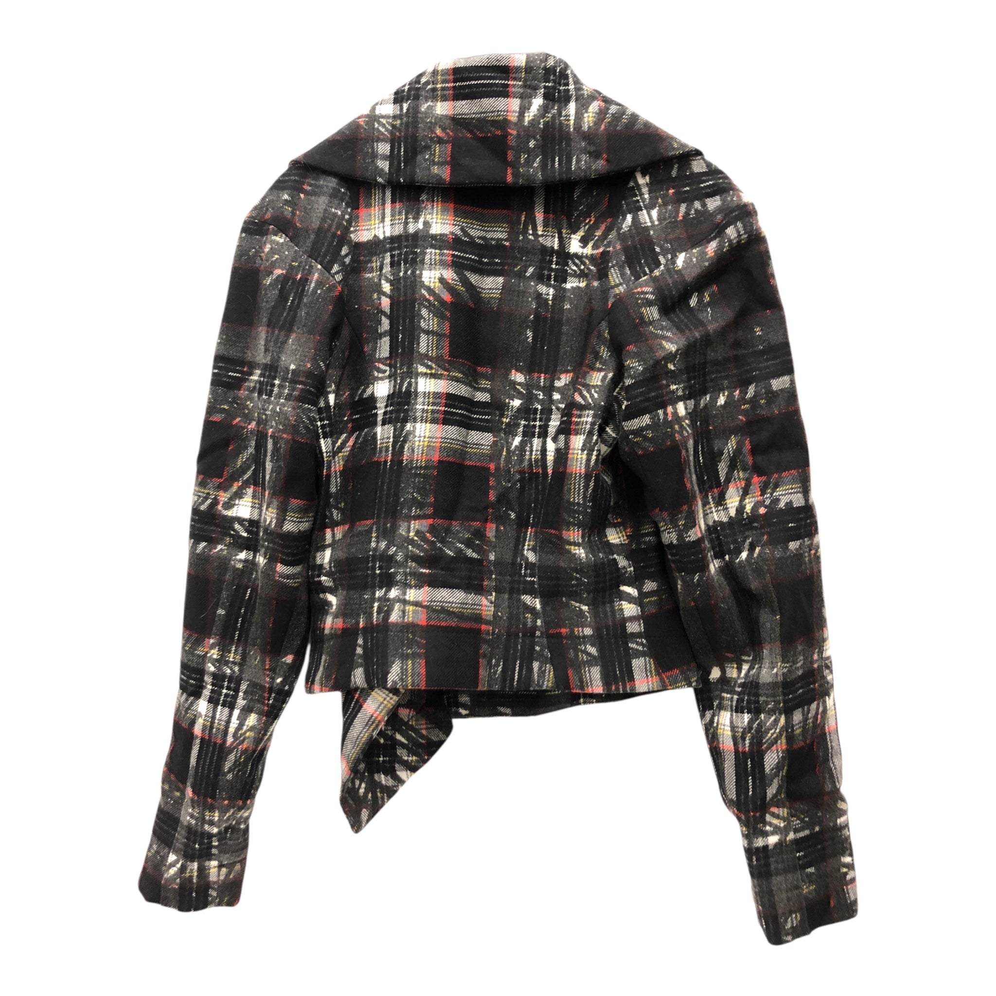 Vivienne Westwood RED LABEL/Tailored Jkt/40/Plaid/Wool/BLK/ view 3