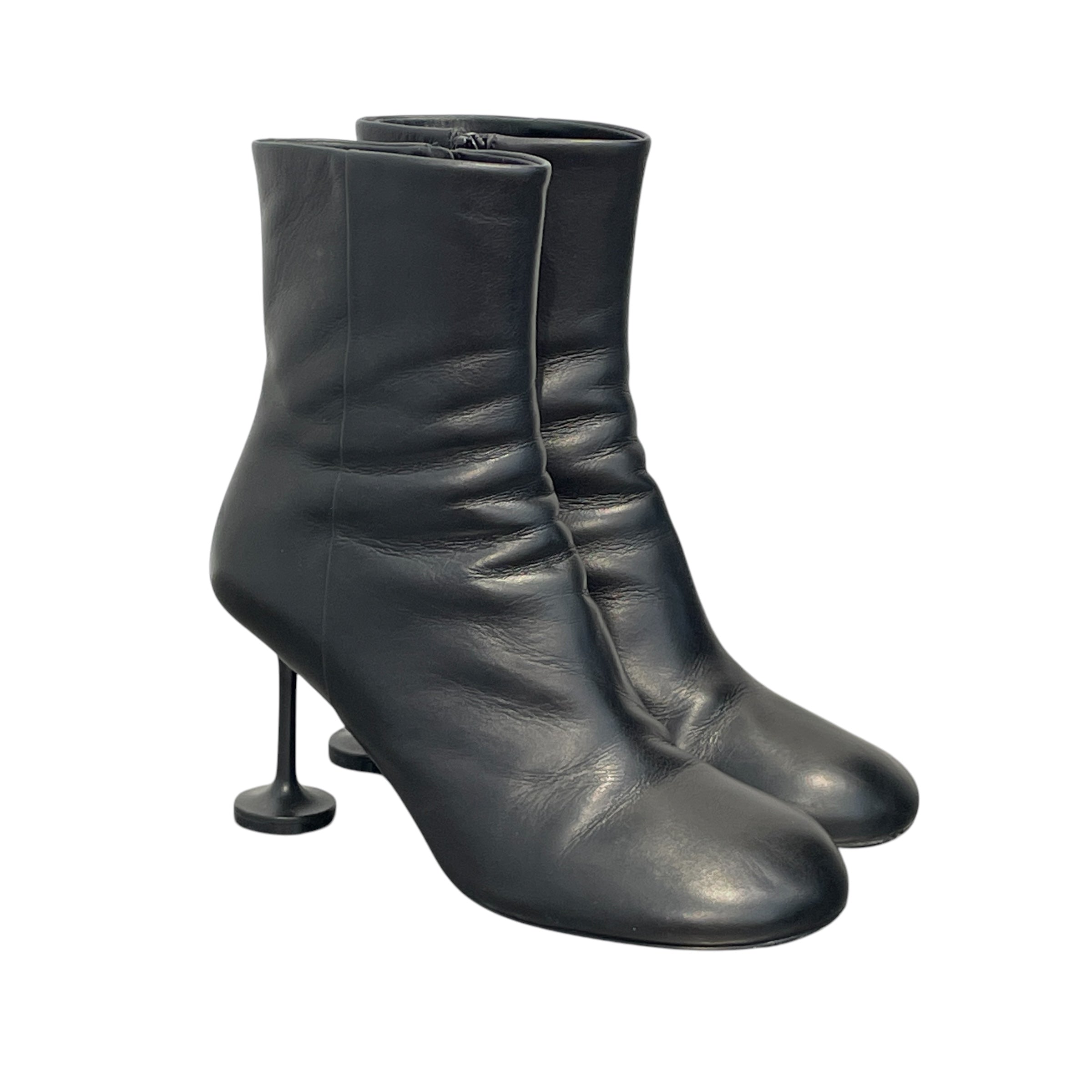 BALENCIAGA/Ankle Boots/EU 36/Leather/BLK/70193736 view 1