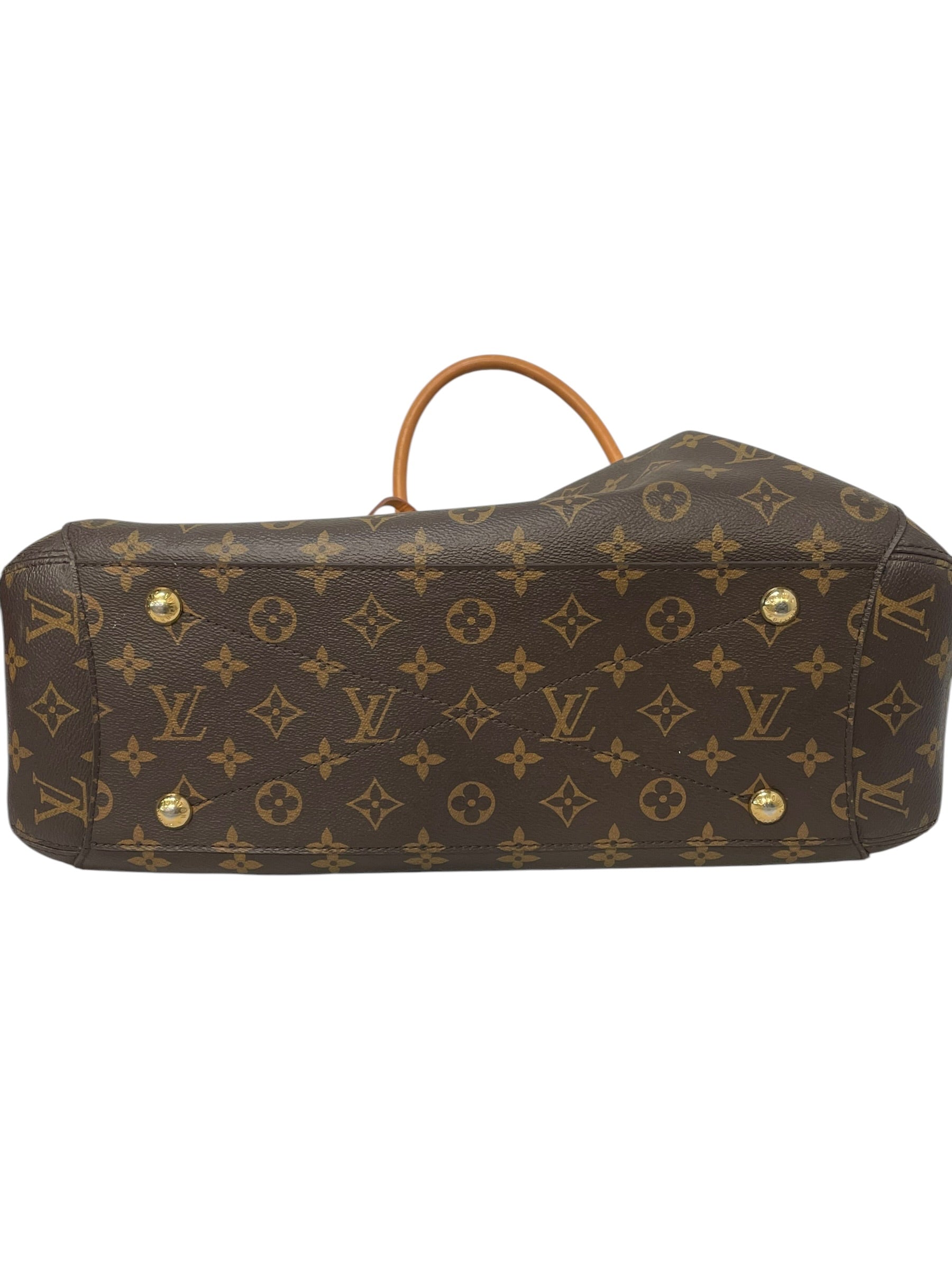 LOUIS VUITTON/Tote Bag/Monogram/Leather/BRW/montaigne mm view 4