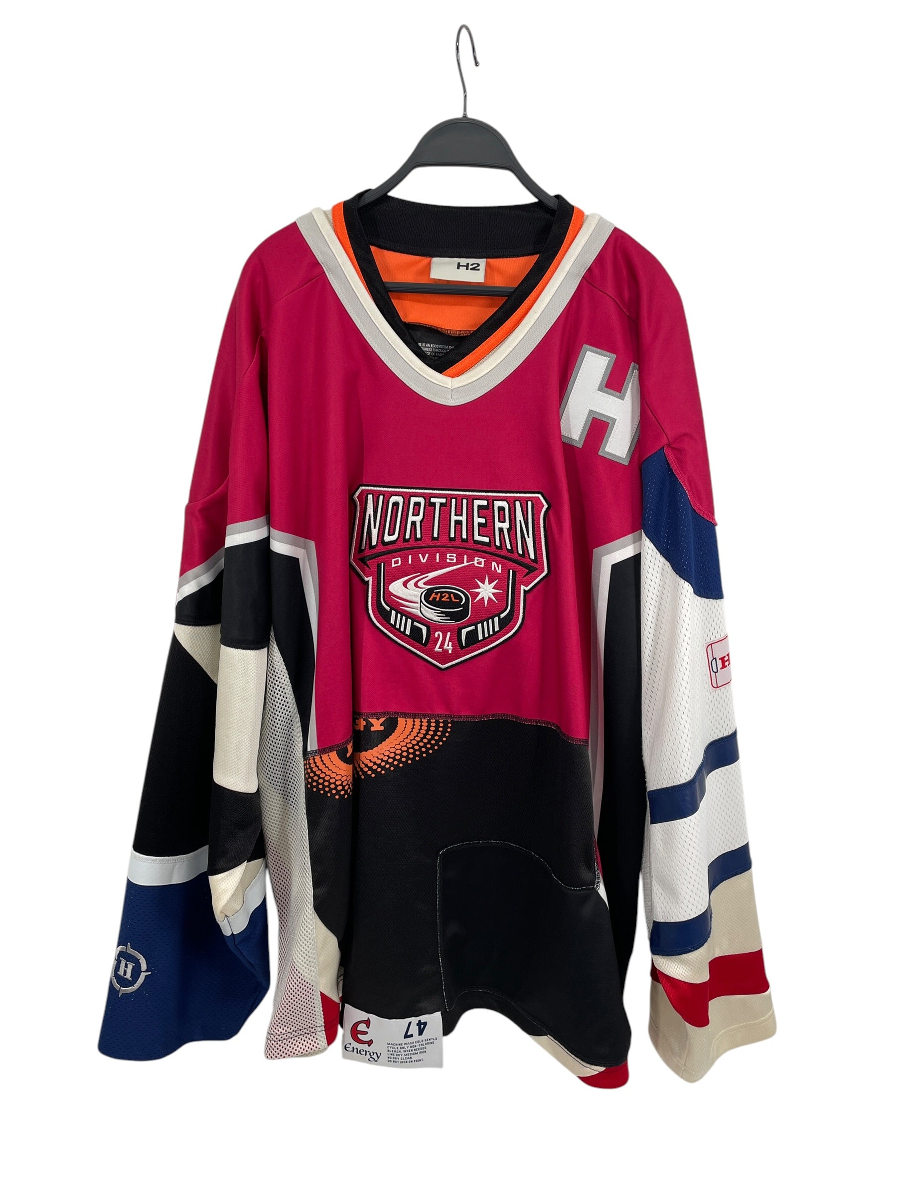 HERON PRESTON/H&M/LS T-Shirt/XL/Cotton/PNK/All Over Print/NORTHERN DIVISION/H2L/Jersey view 1