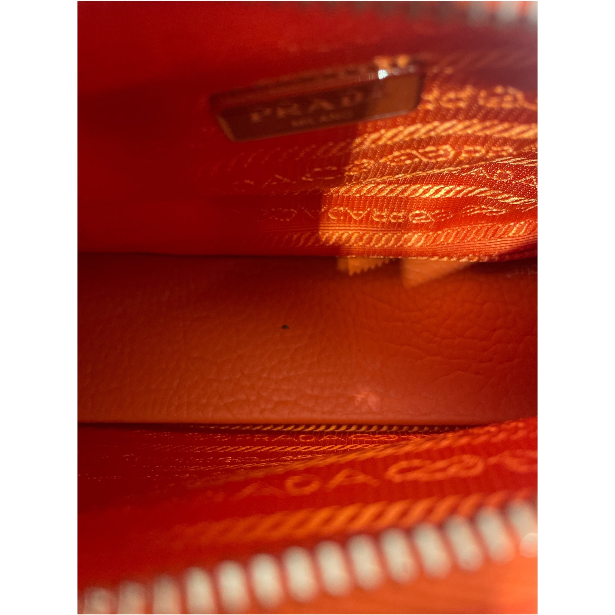 PRADA/Hand Bag/Nylon/ORN/SAFFIANO RE EDITION 2000 view 3