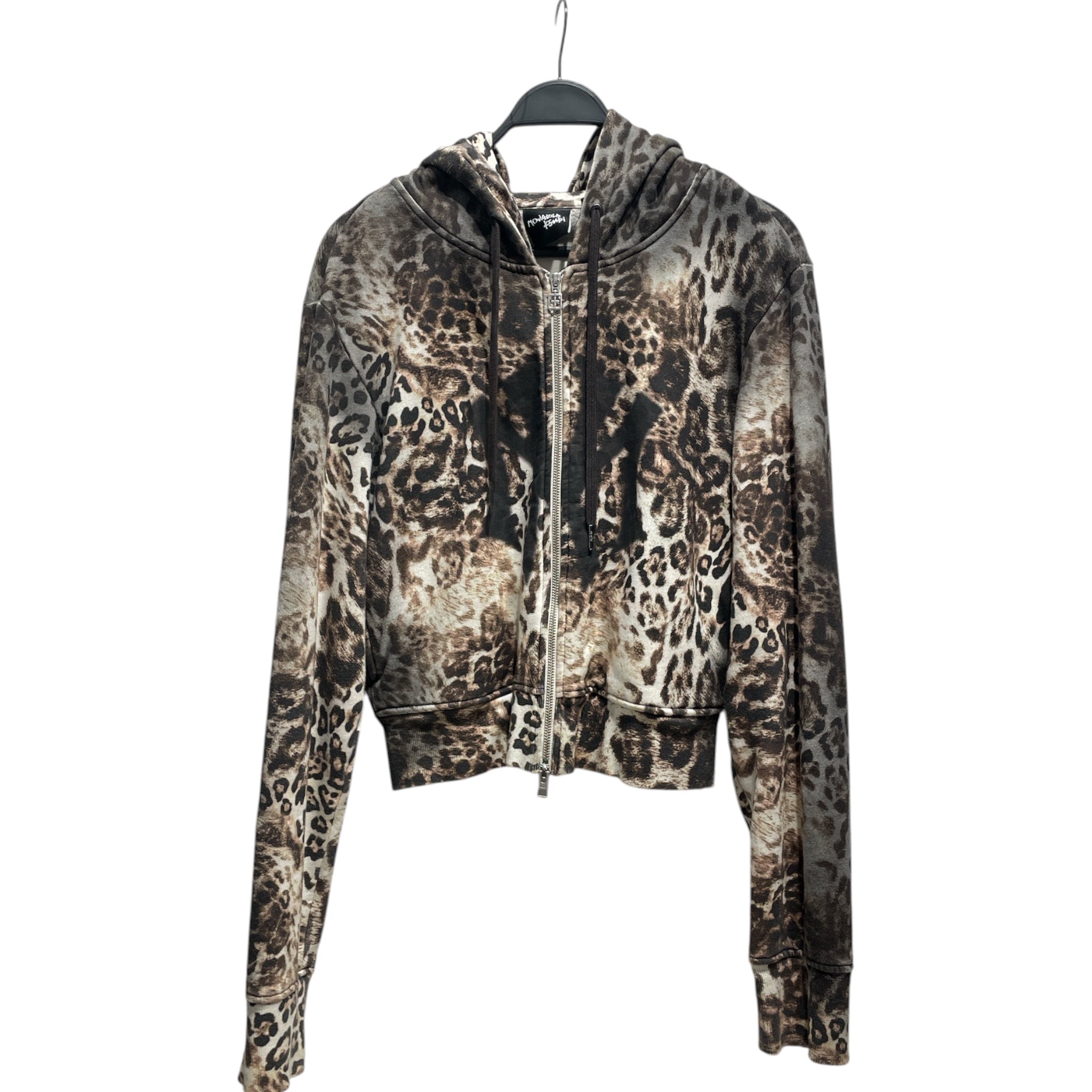 MOWALOLA/Zip Up Hoodie/L/Animal Pattern/Cotton/BRW/KSUBI view 1