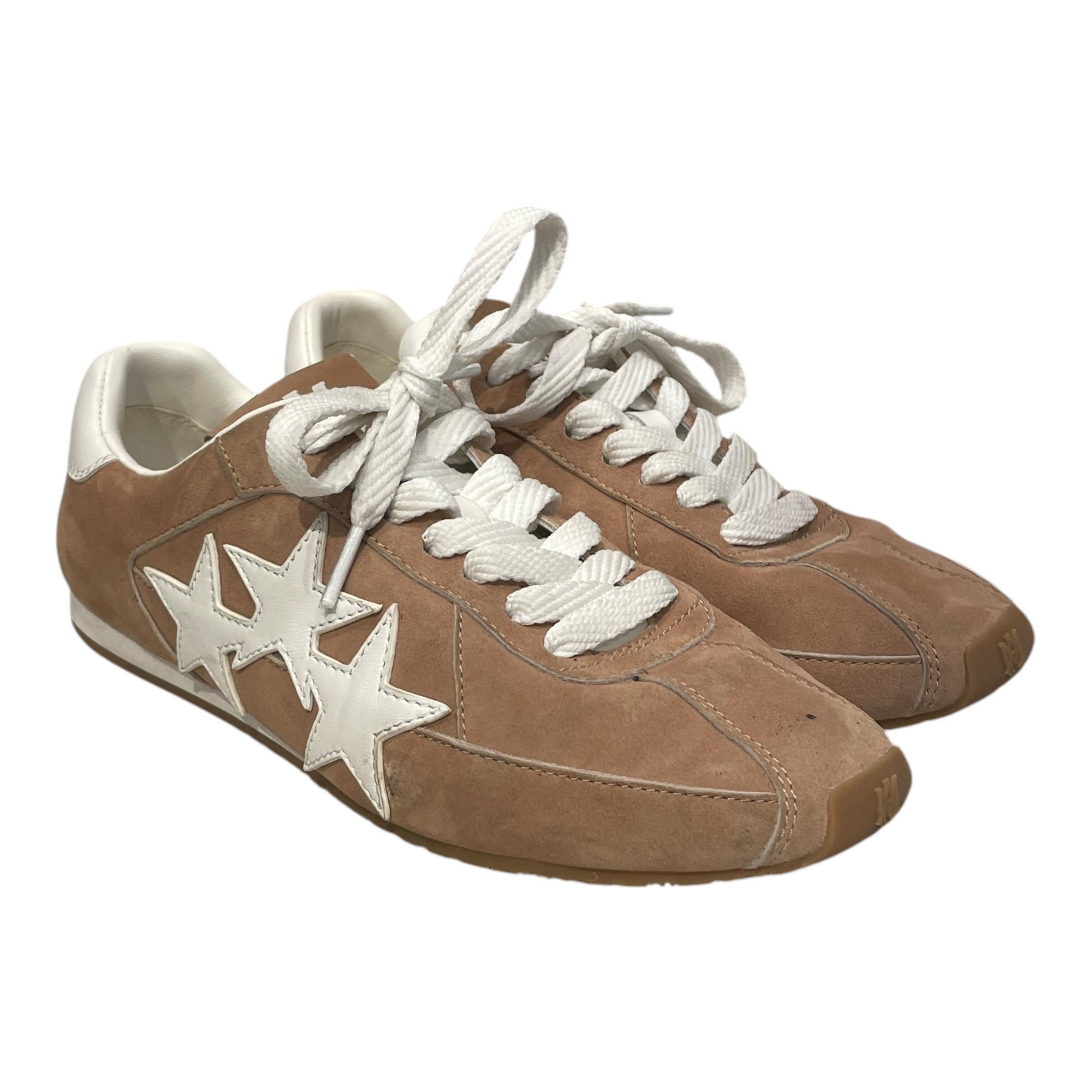 AMIRI/Low-Sneakers/US 10/Suede/BEG/PACIFIC SNEAKERS STAR APPLIQUE view 1