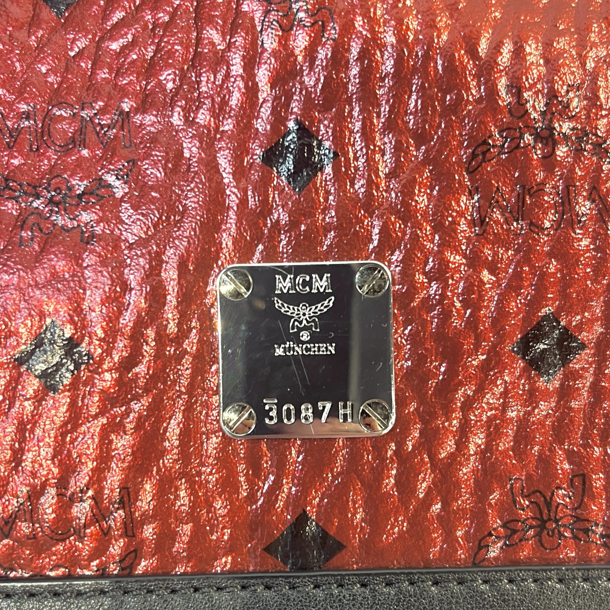 MCM/Bag/Monogram/Leather/BRD/MED SPOT VISETOS HOBO view 5