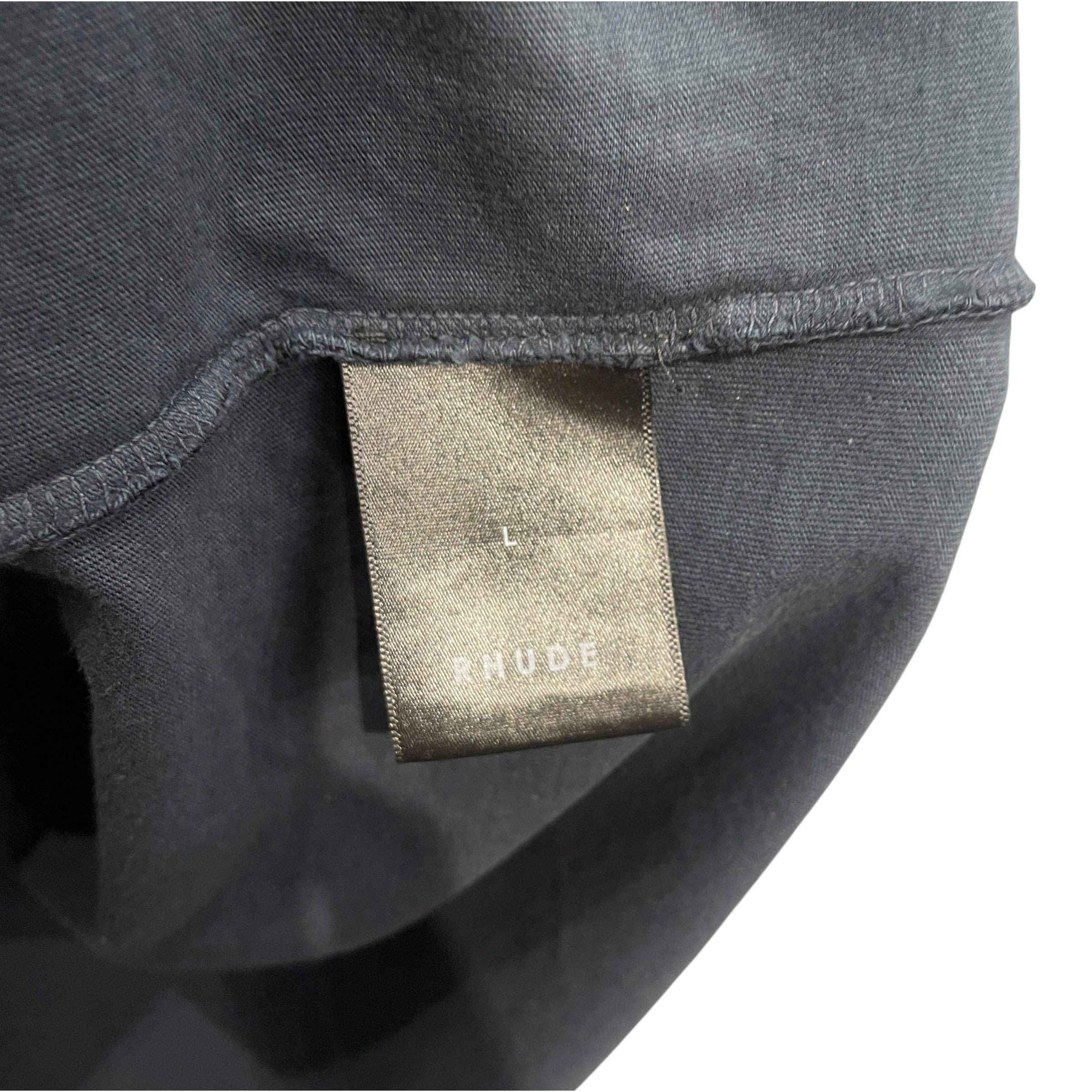 RHUDE/T-Shirt/M/Cotton/BLK/COWBOYS view 4