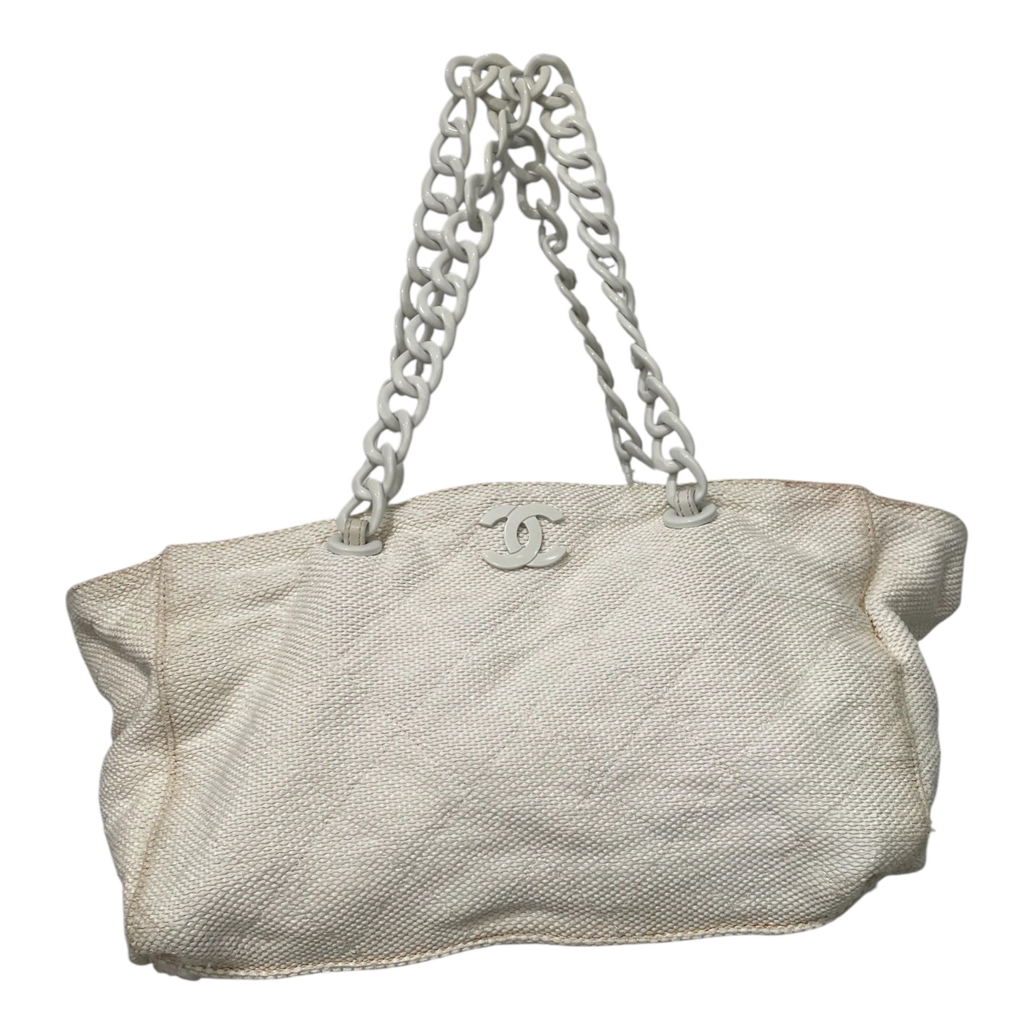 CHANEL/Bag/WHT/MATELASSE TOTE BAG view 1