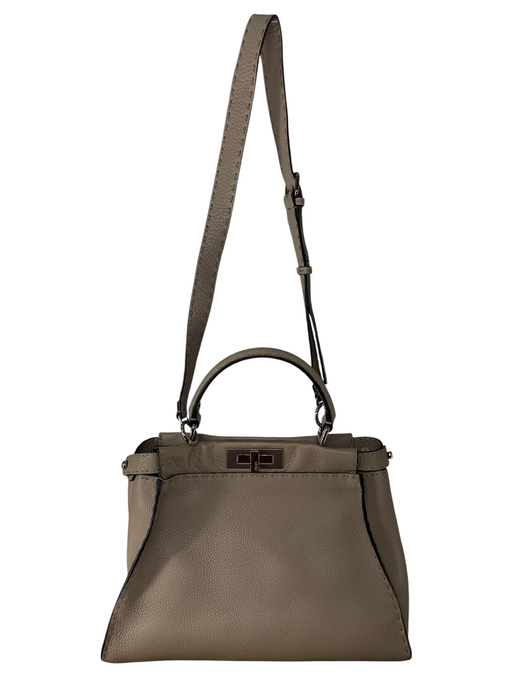 FENDI/Bag/Leather/GRY/GRY PEEKABOO view 5