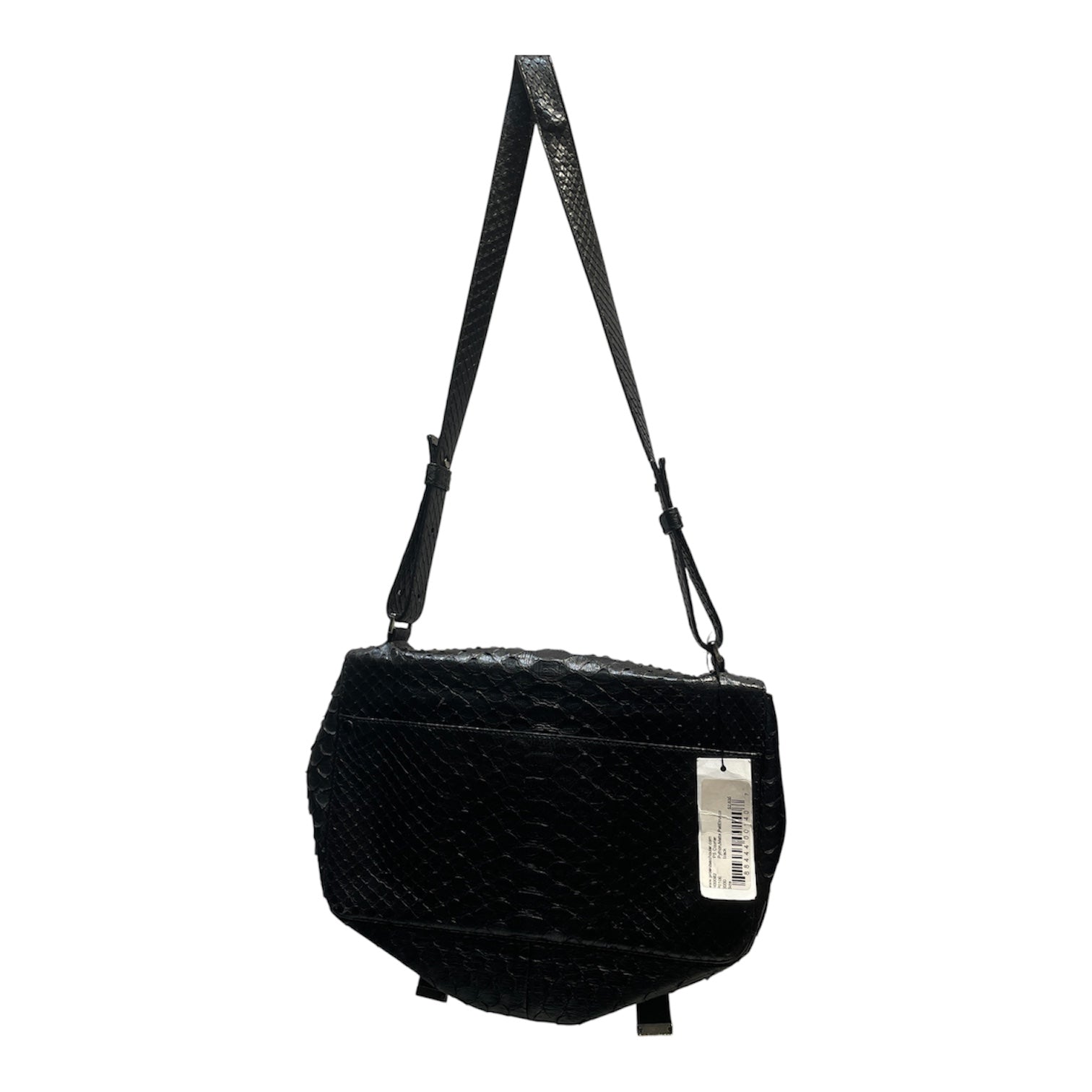 PROENZA SCHOULER/Hand Bag/Animal Pattern/Leather/BLK/SNAKE SKIN view 2