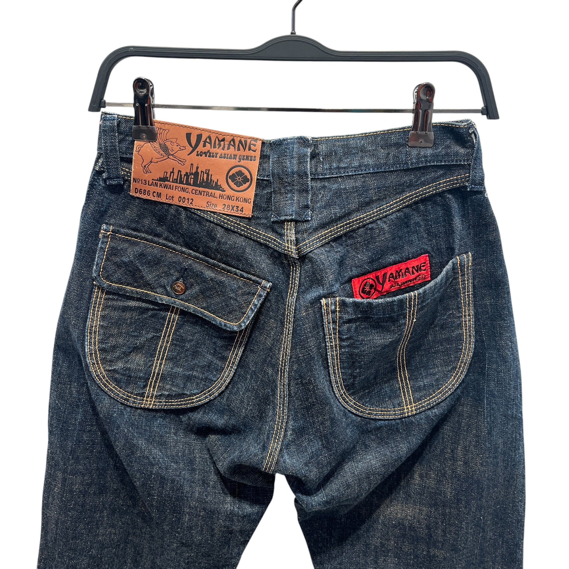 EVISU YAMANE/Straight Pants/28/Denim/NVY/Button Fly/Lovely Asian Genes Hong Kong view 9