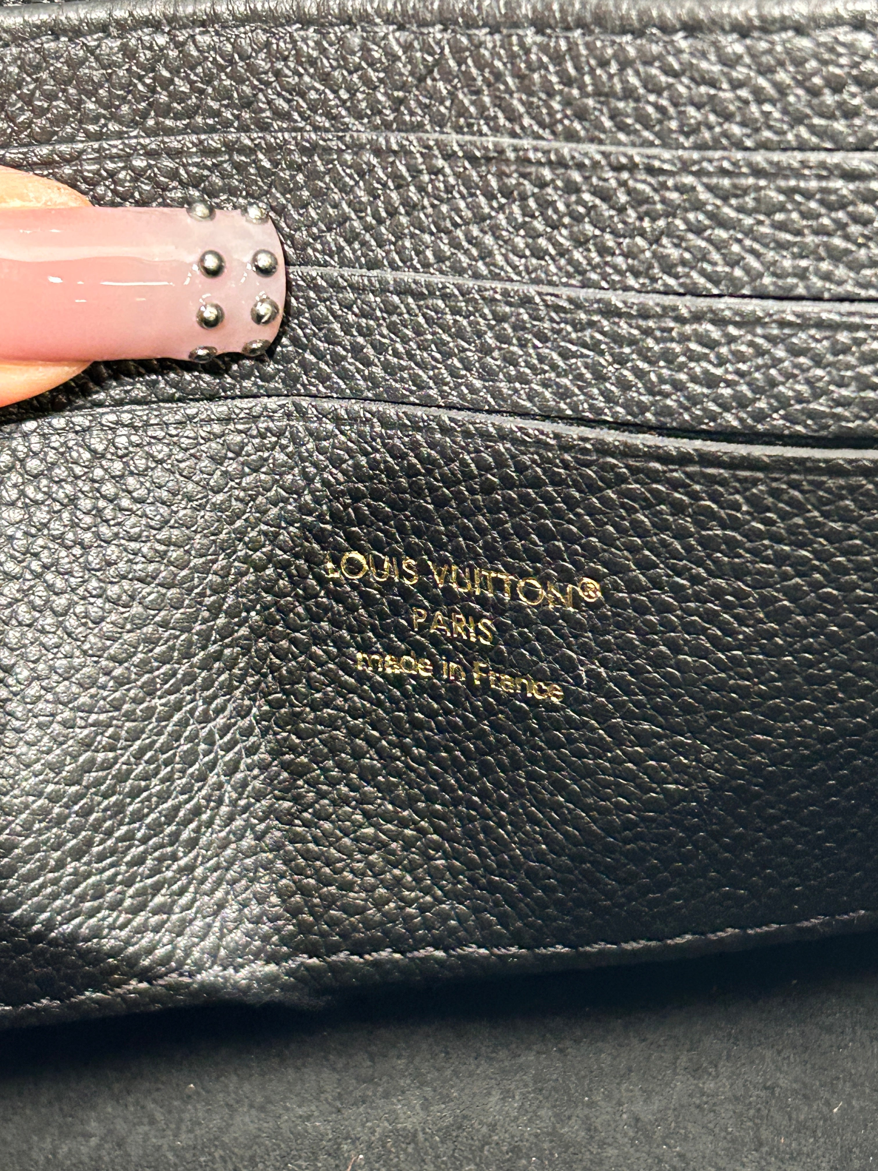 LOUIS VUITTON/Bag/Monogram/Leather/BLK/MADELEINE NANO view 5
