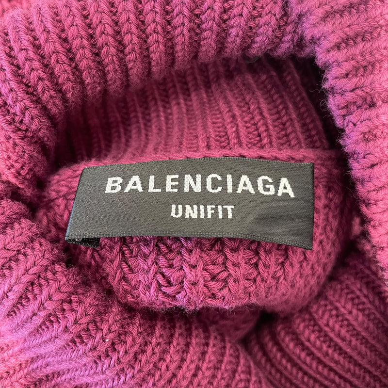 BALENCIAGA/Heavy Sweater/S/Cotton/PPL/