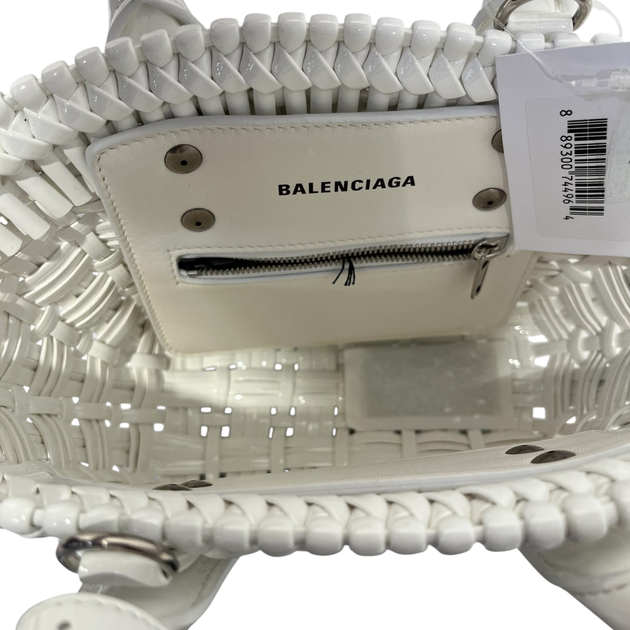 BALENCIAGA/Tote Bag/XS/WHT/BISTRO XS view 6