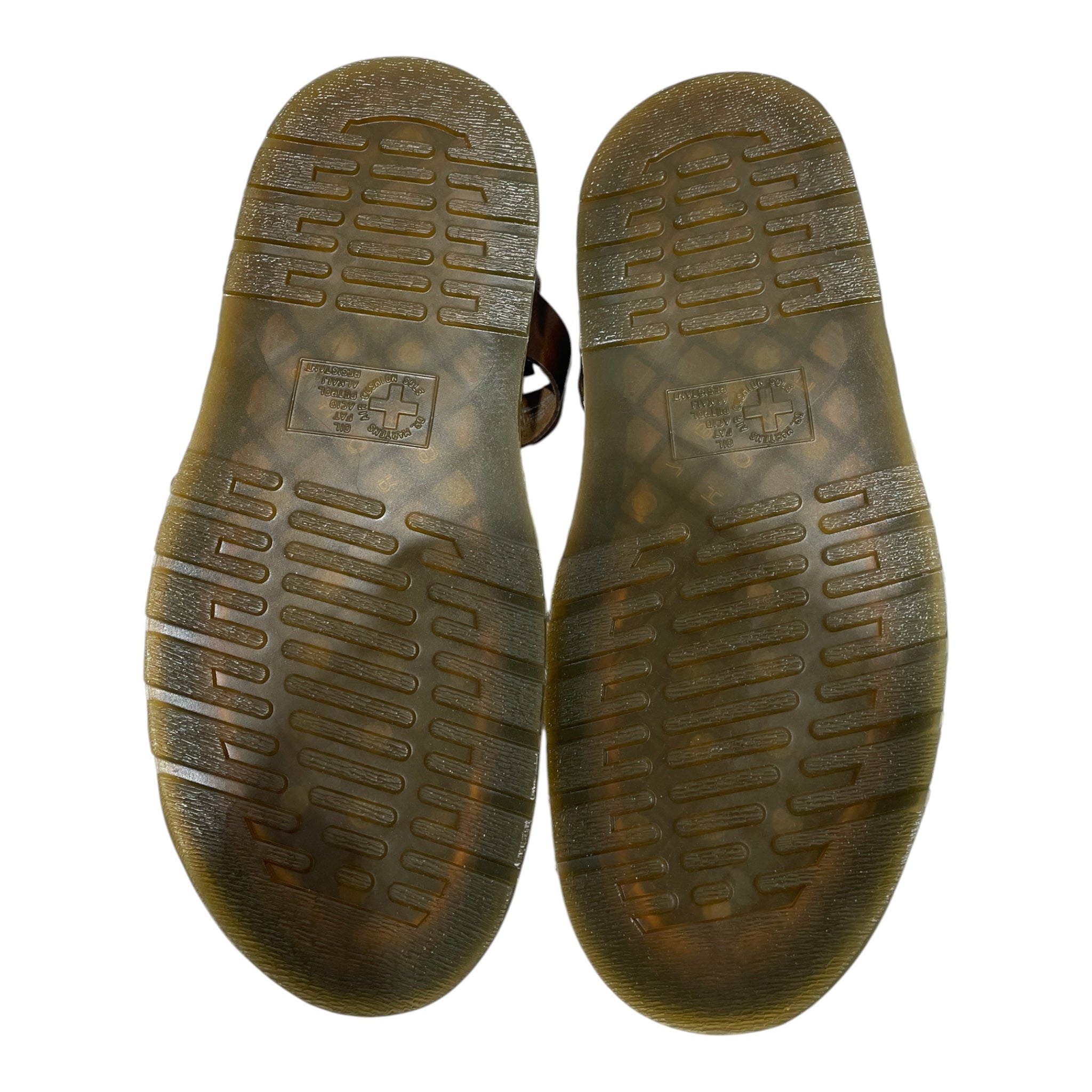 Dr.Martens/Sandals/US 8/Leather/BRW/Monk Strap/Garin view 3