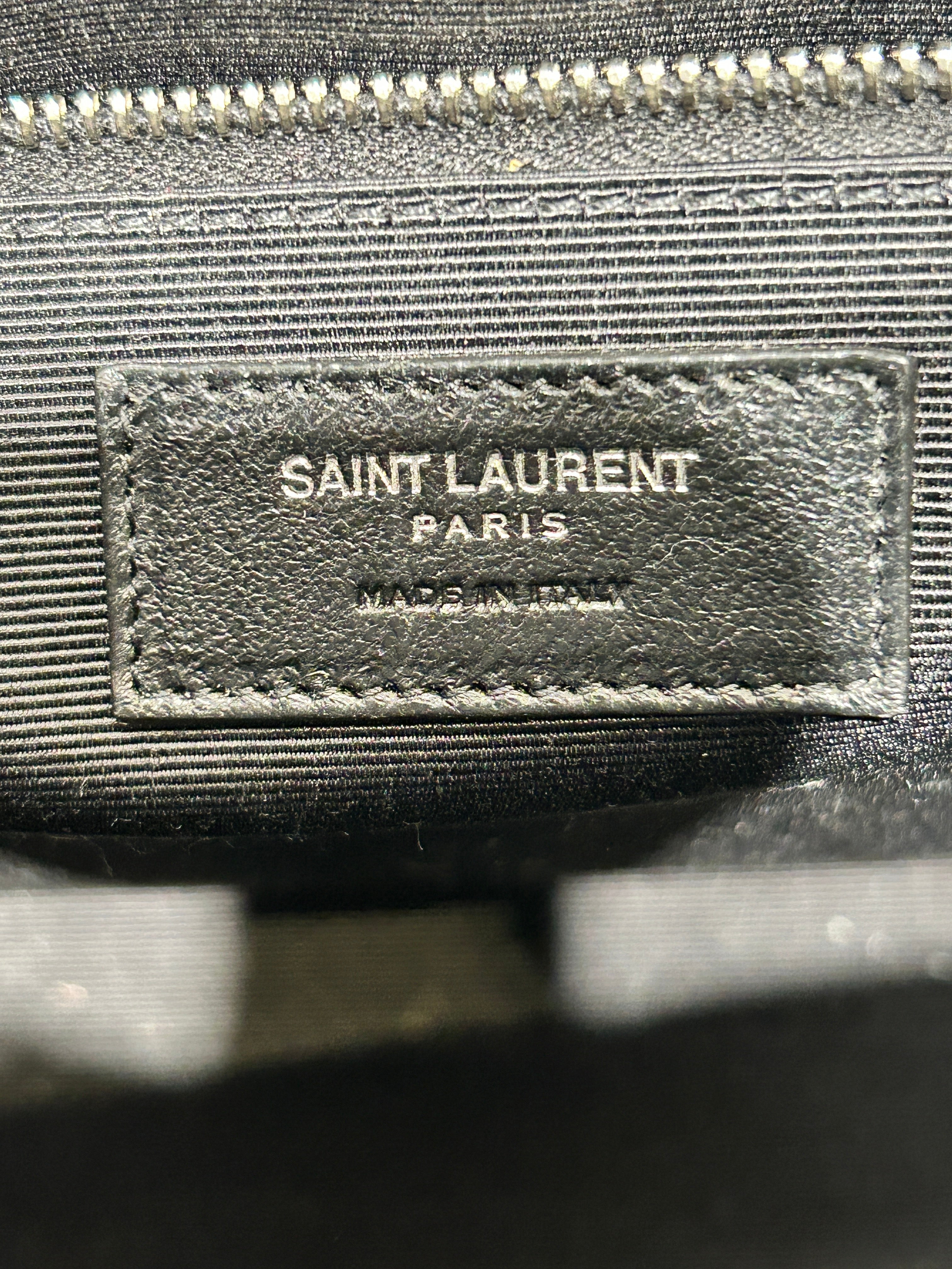 SAINT LAURENT/Bag/CRM/leather sac de jour view 10