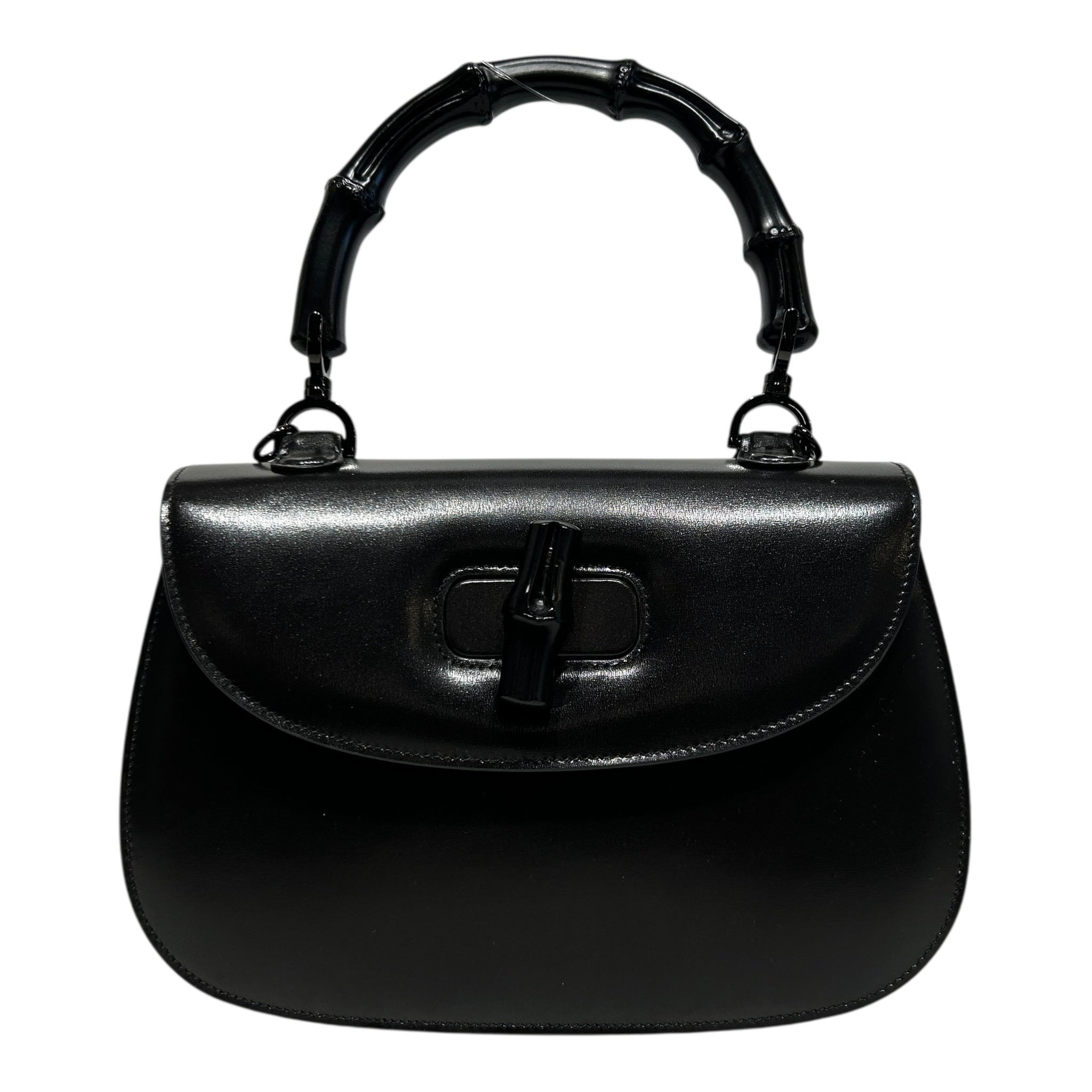 GUCCI/Bag/OS/Leather/BLK/1947 Bamboo Top Handle view 1